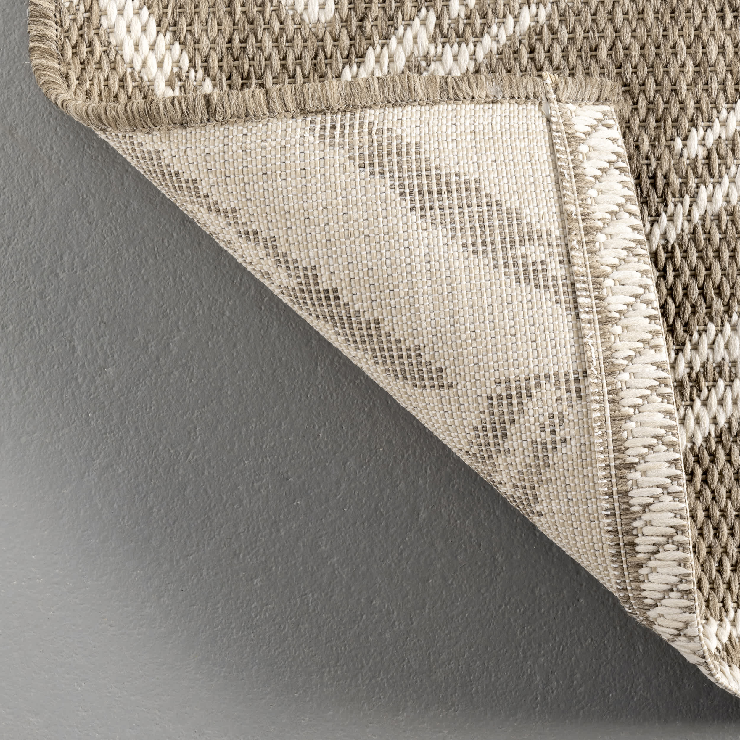 Macklin Herringbone Indoor/Outdoor Area Rug - Image 7