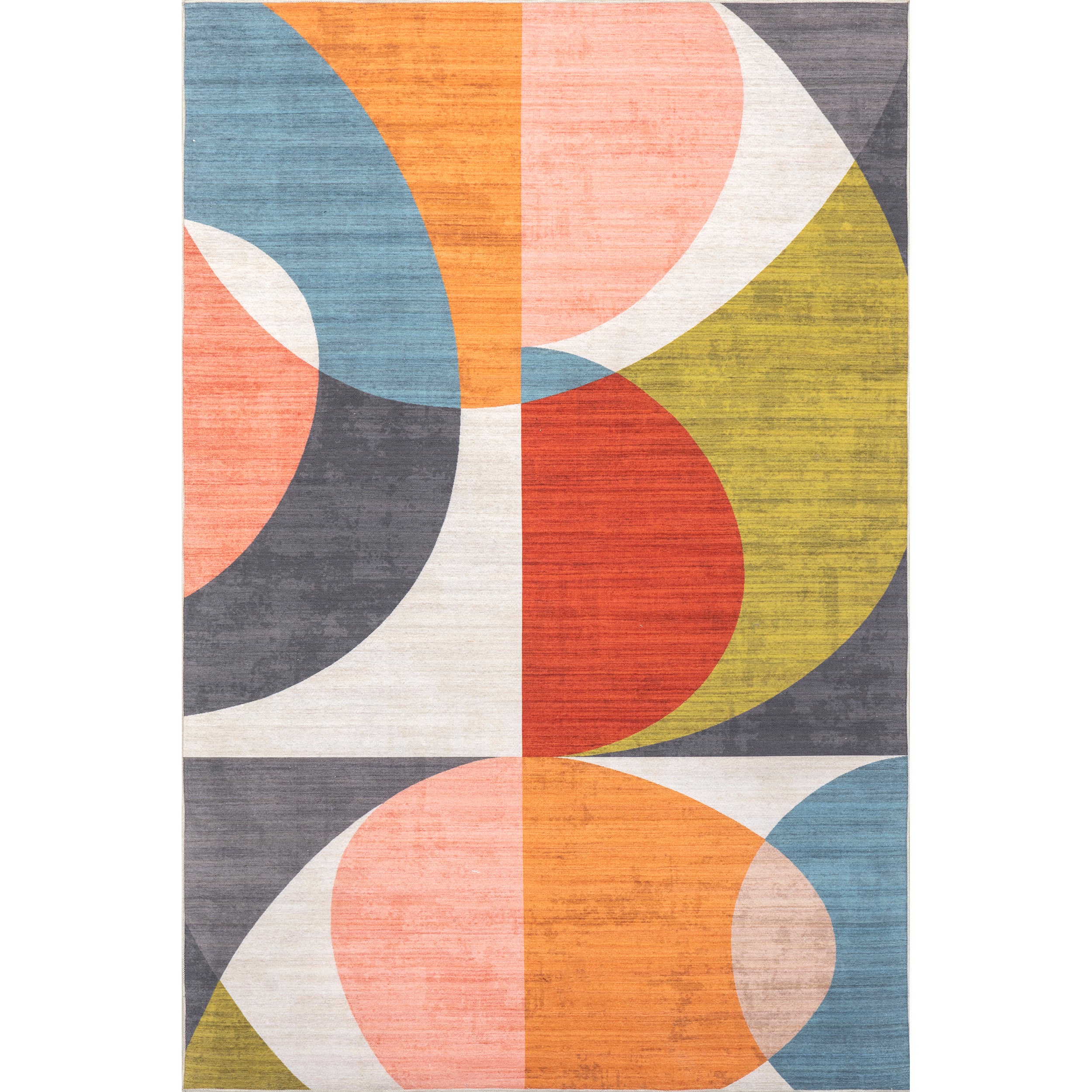 Lizzy Modern Machine Washable Indoor/Outdoor Area Rug