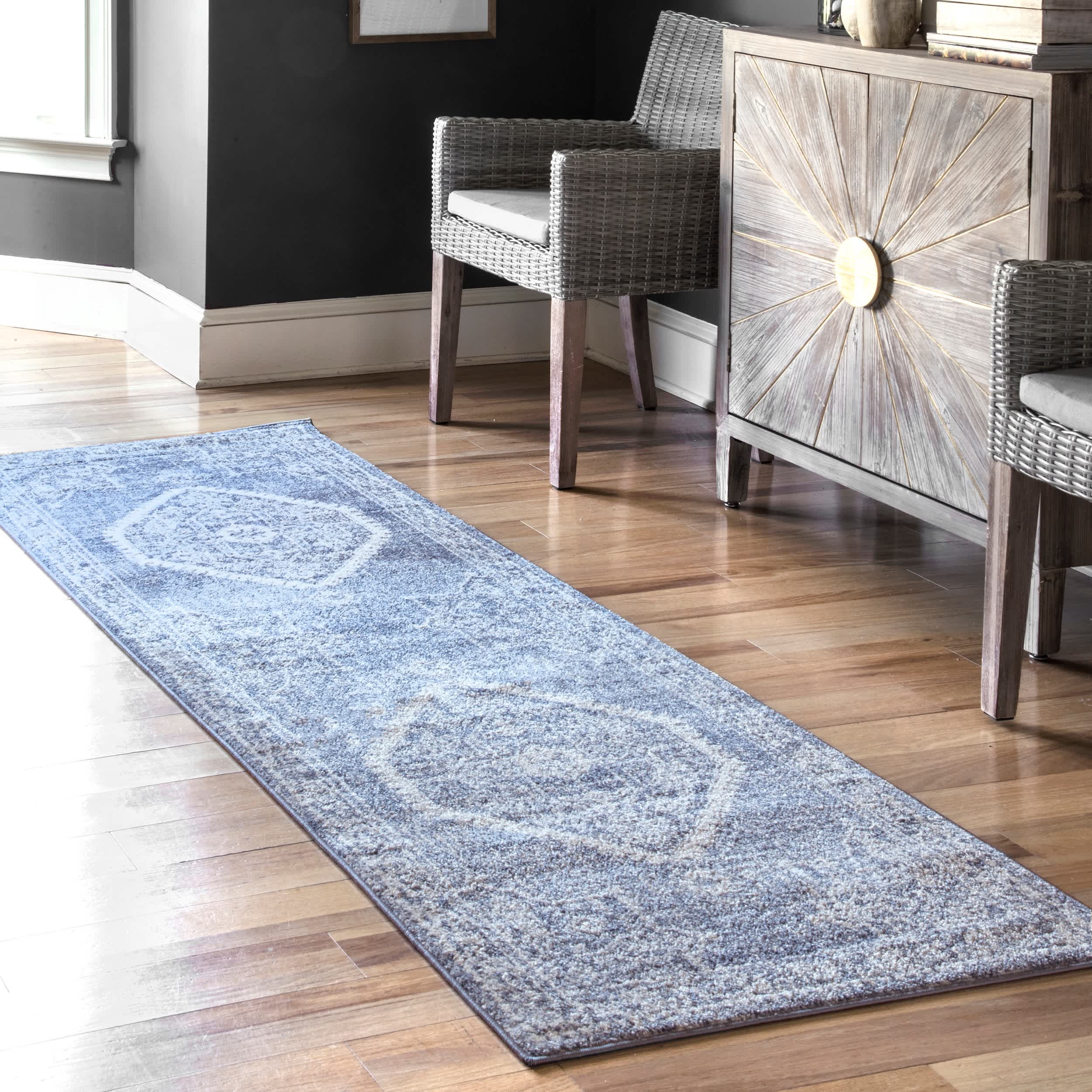 Vintage Persian Distressed Isla Area Rug - Image 5