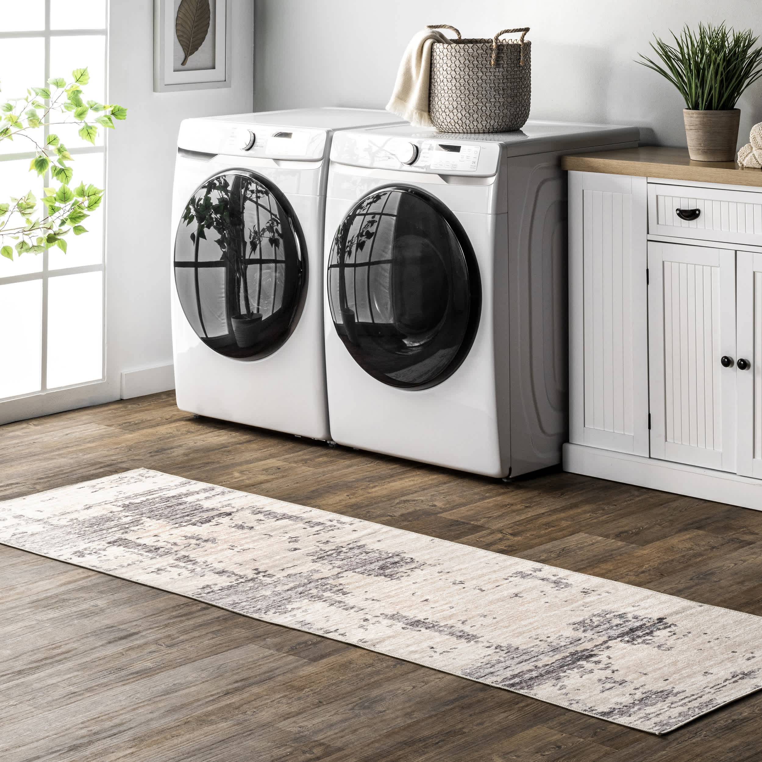 Abstract Washable Area Rug - Image 10