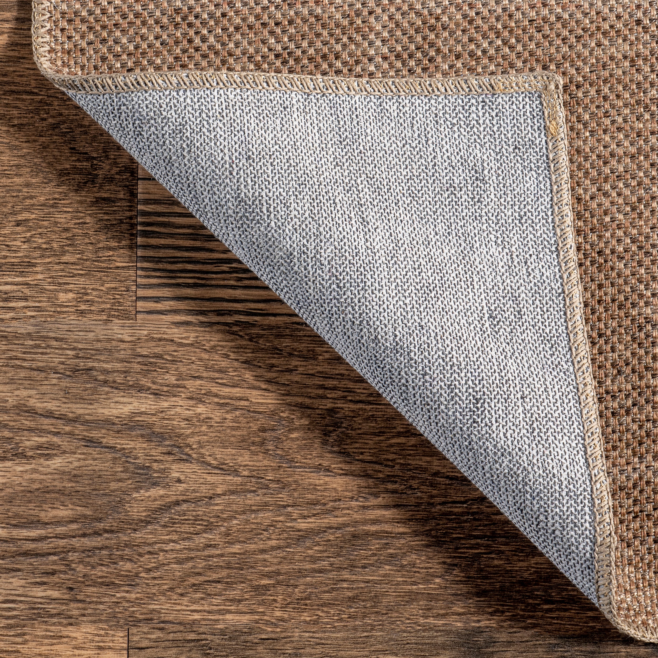 Ellen Geometric Easy-Jute Machine Washable Area Rug - Image 7