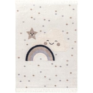 Catlin Sweet Dreams High/Low Kids Area Rug