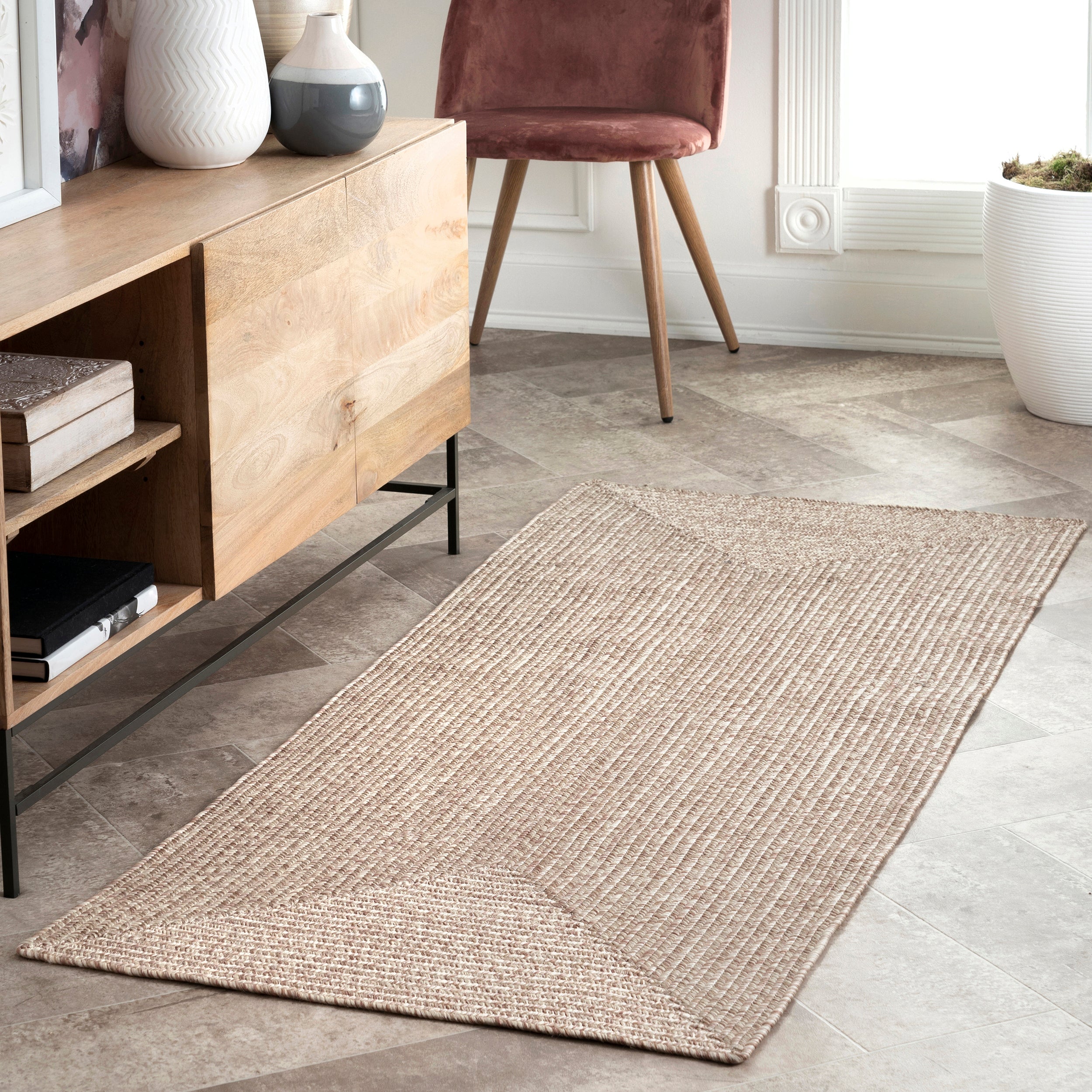 Wynn Braided Indoor/Outdoor Area Rug - Image 24