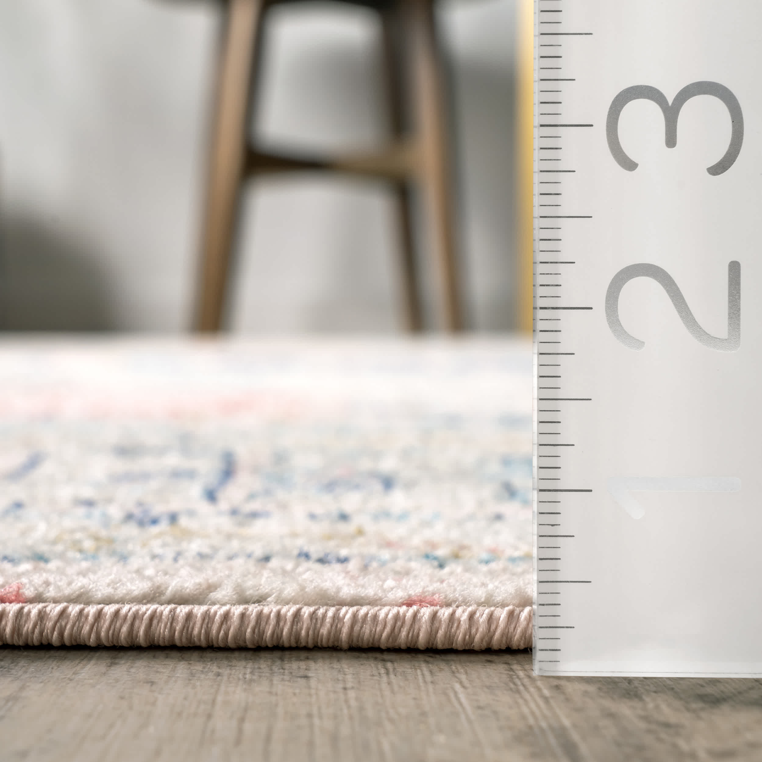 Chase Faded Vintage Medallion Area Rug - Image 3