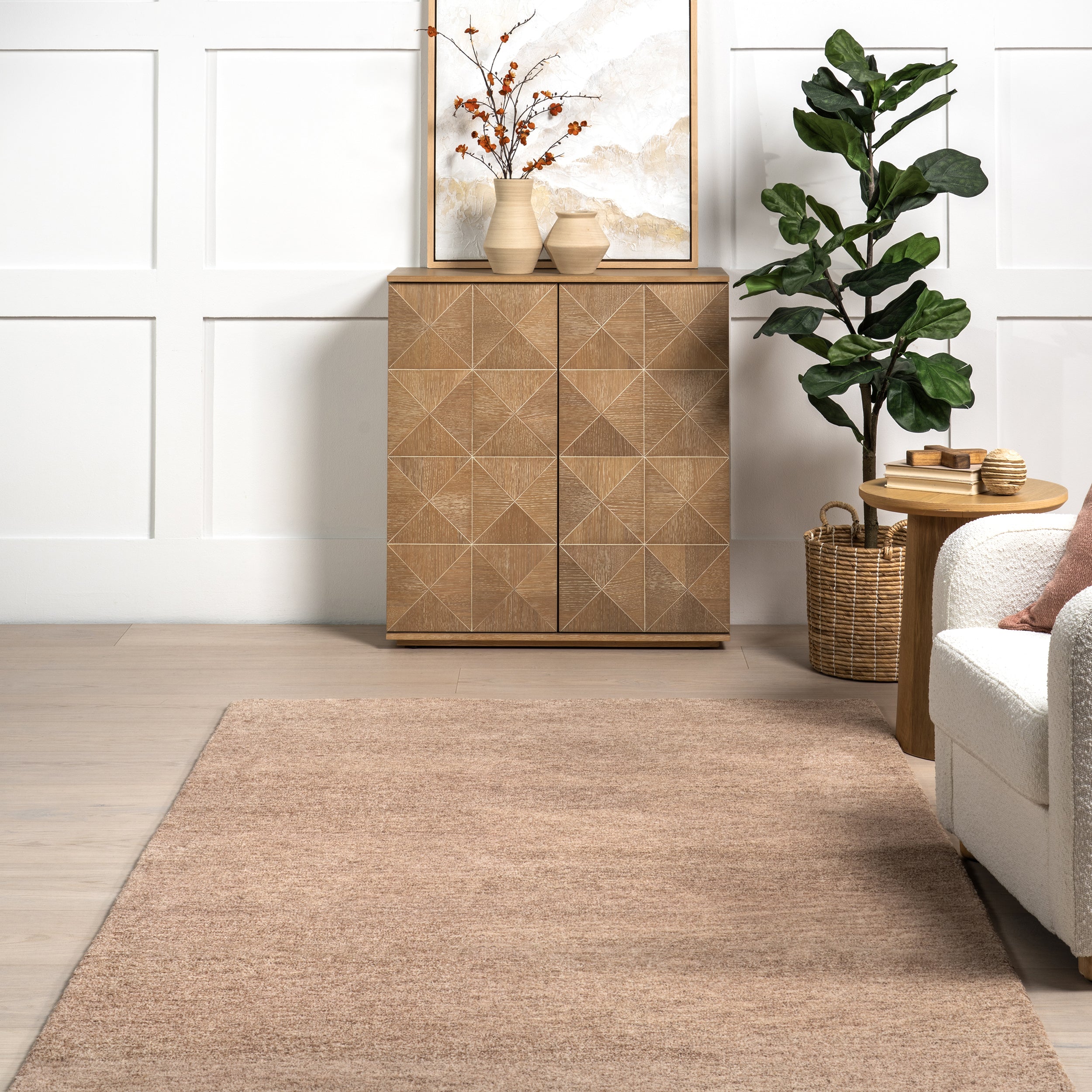 Citra Solid Wool Area Rug - Image 8