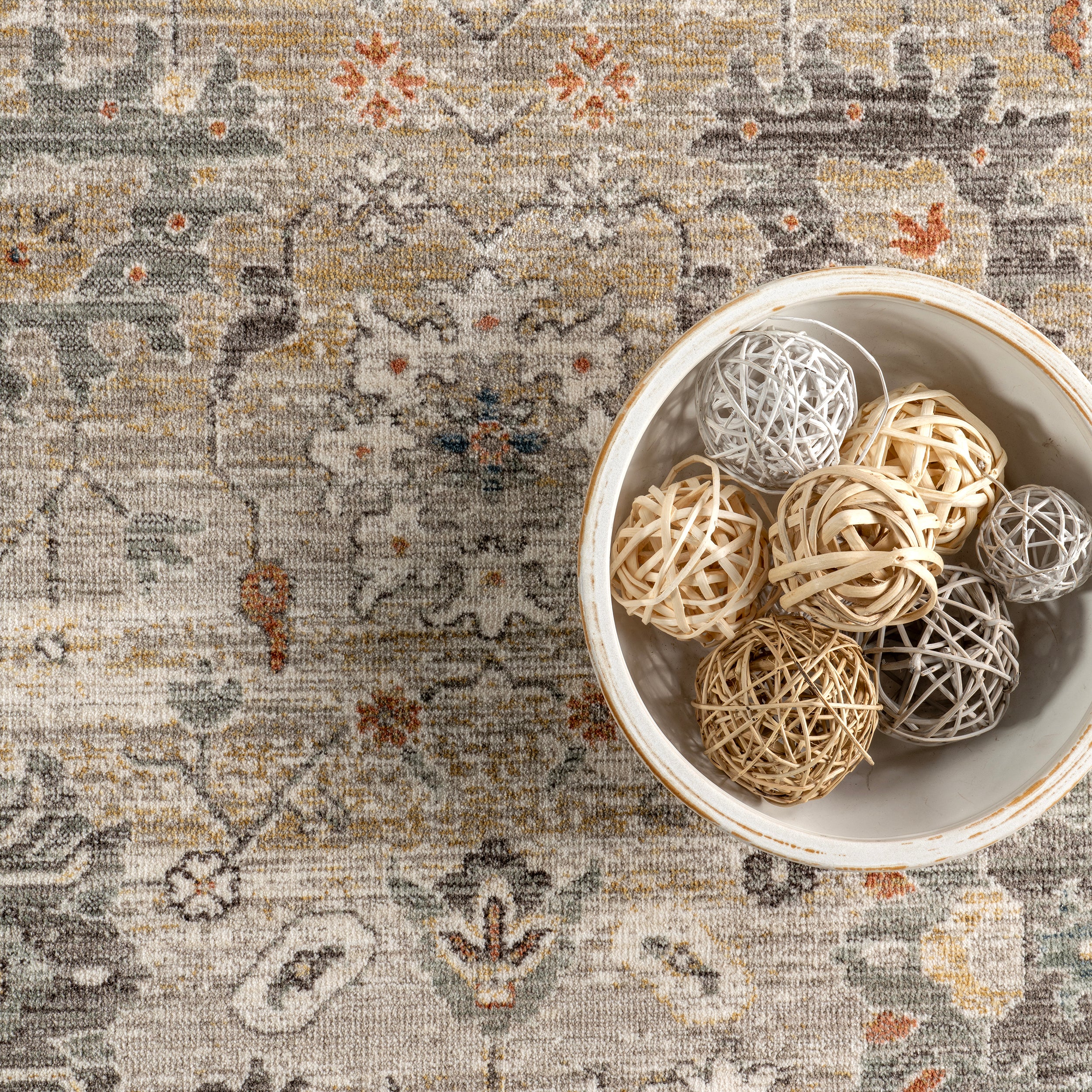 Chava Vintage Floral Area Rug - Image 6