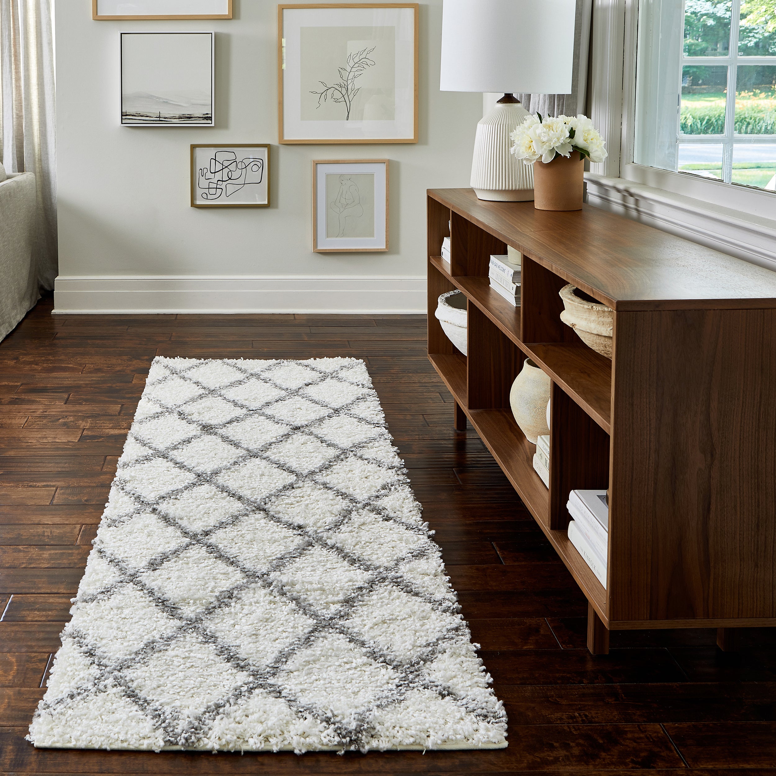 Tess Moroccan Shag Area Rug - Image 12