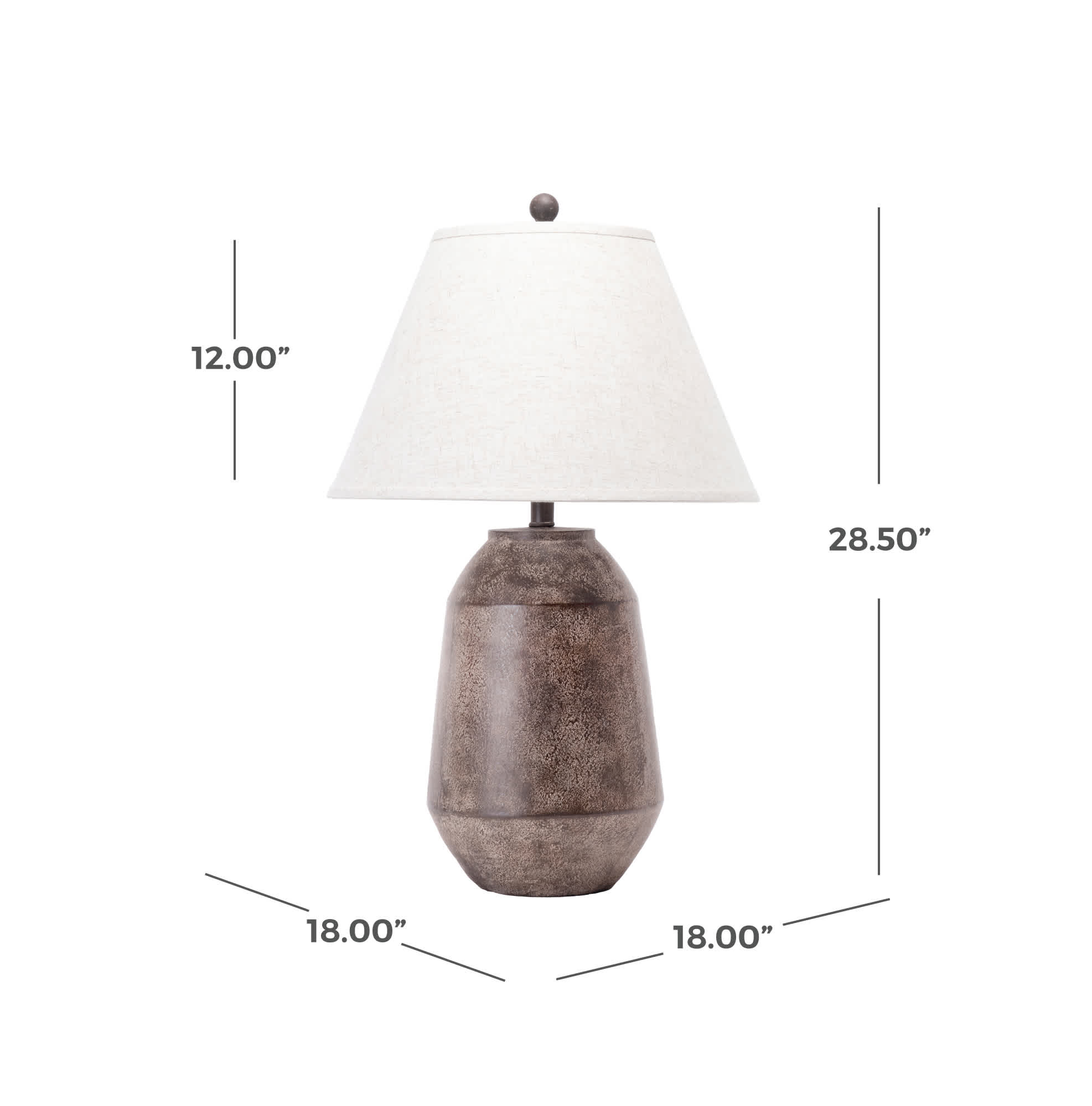 Lagos 29 Resin Table Lamp - Image 4