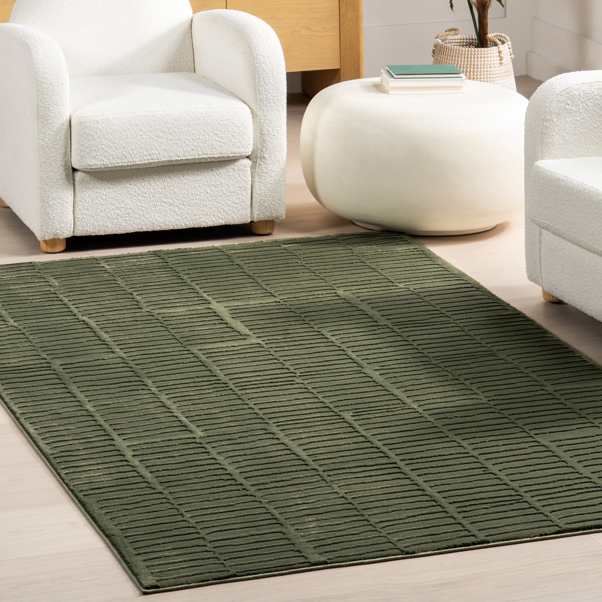 Kailani Geometric Machine Washable Area Rug - Image 9