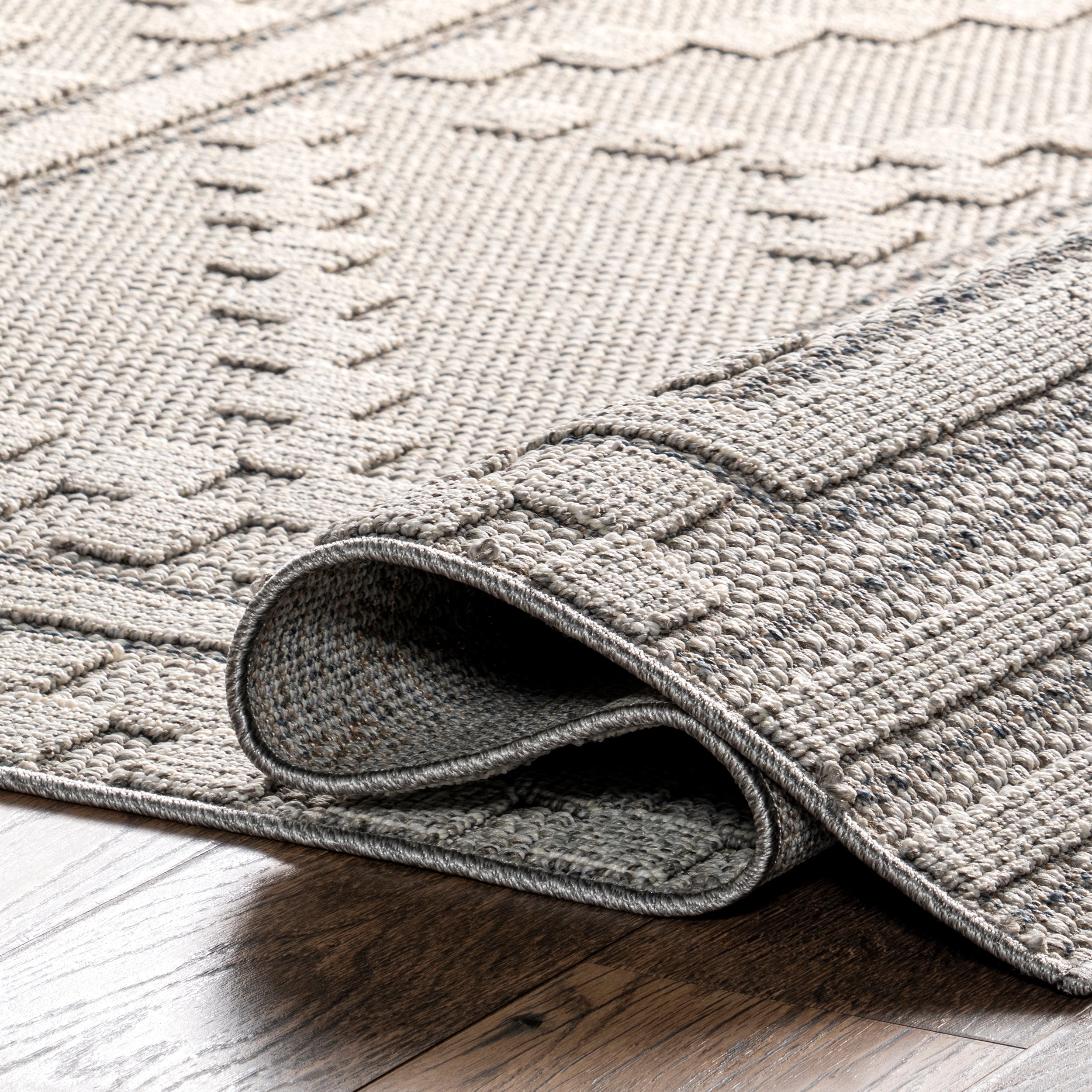 Medora Textured Contemporary Area Rug - Image 4