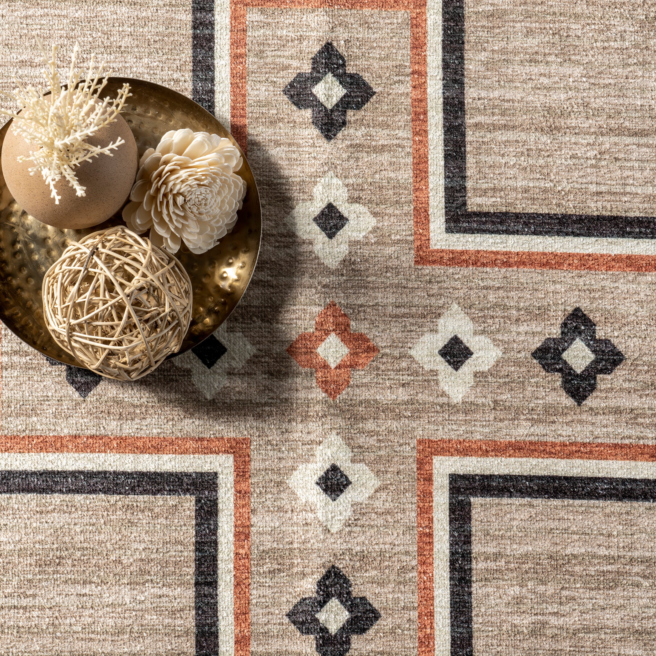 Colbie Tribal Machine Washable Area Rug - Image 6