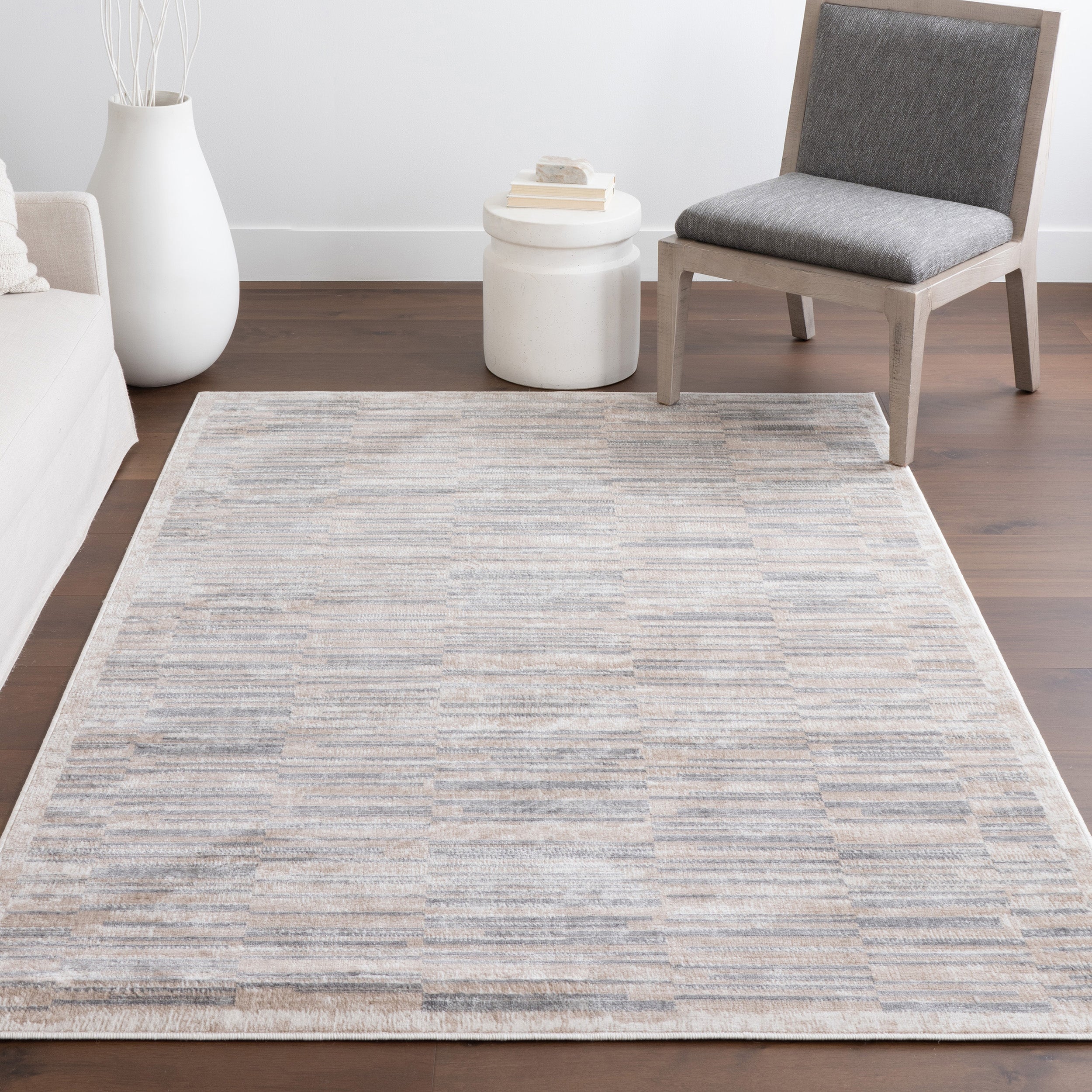 Nidhi Traditional Striped Area Rug - Image 9