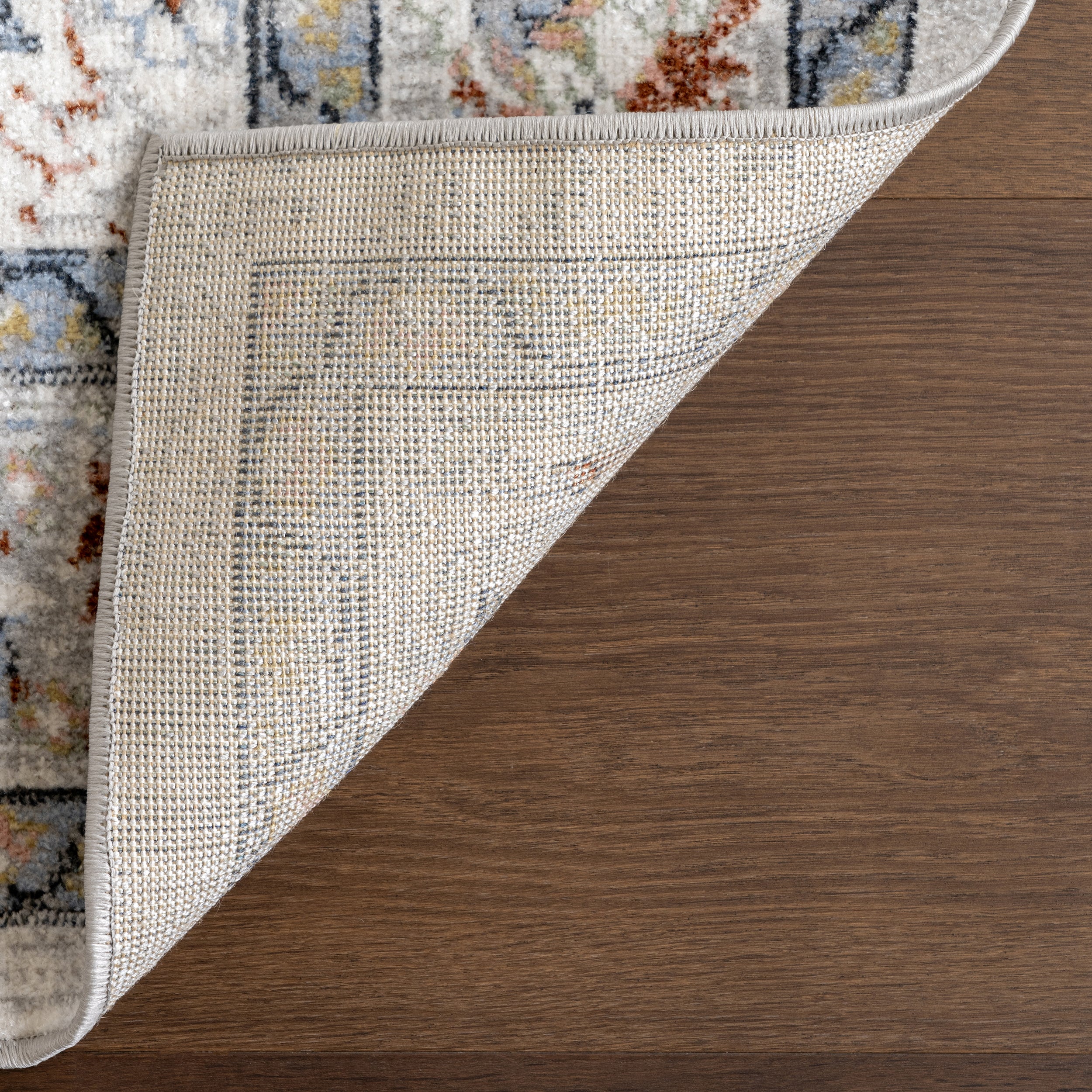 Lyric Medallion Machine Washable Area Rug - Image 8
