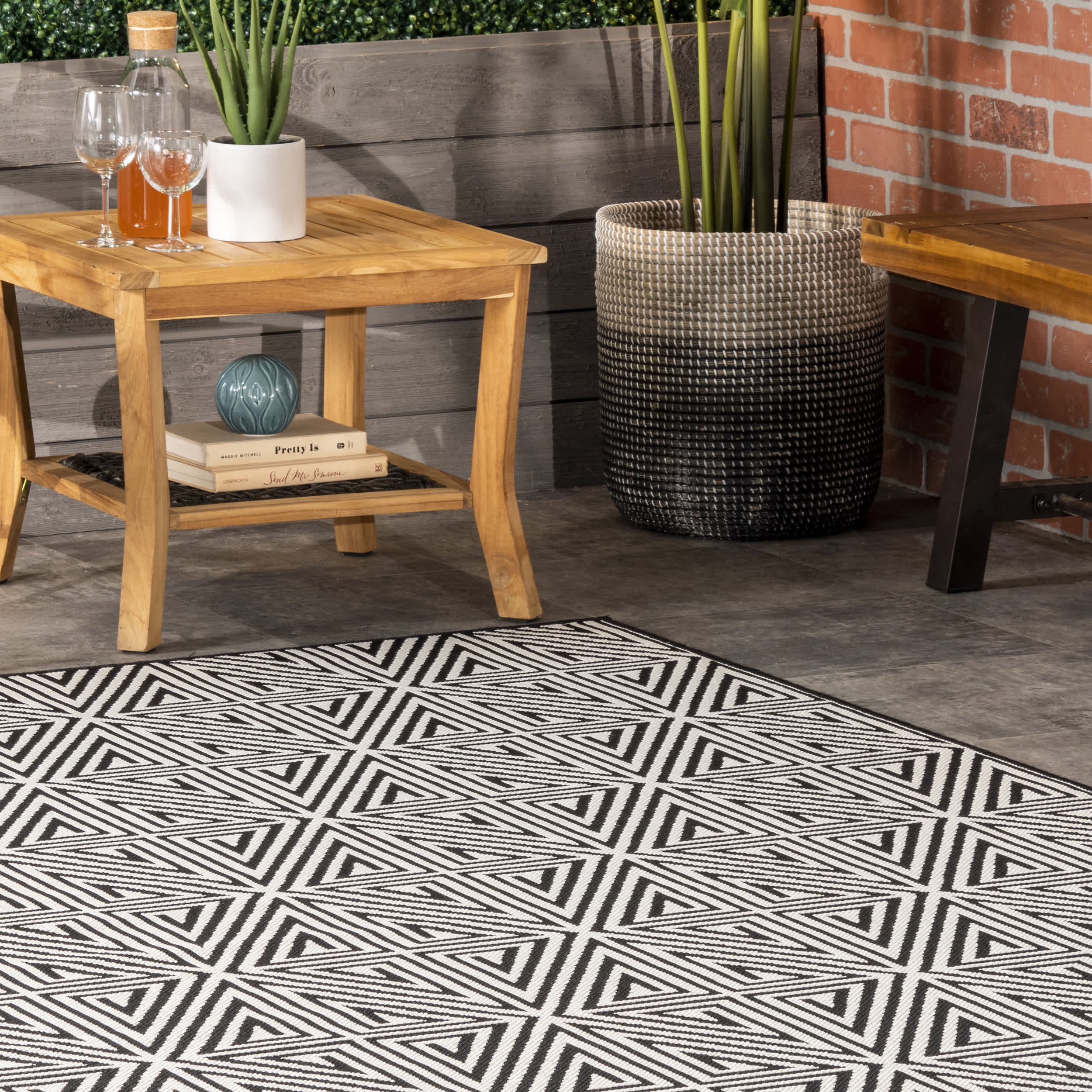 Kelsey Modern Abstract Indoor/Outdoor Area Rug - Image 17