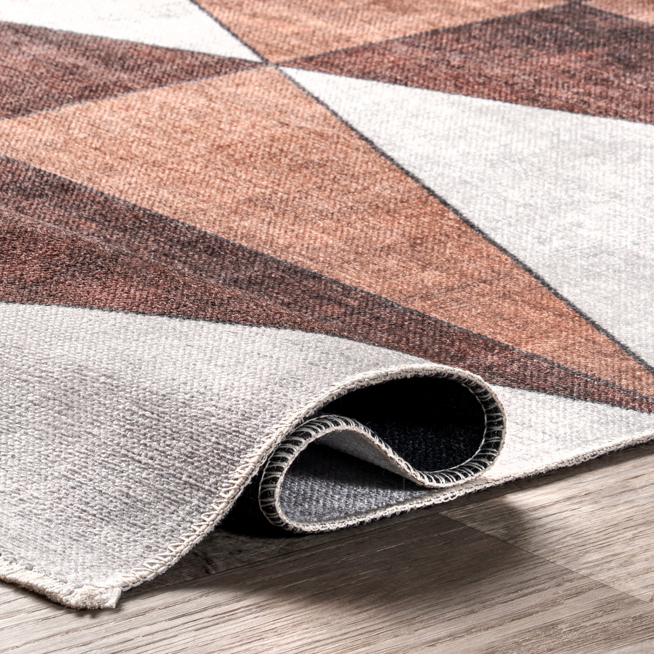Isolde Diamond Machine Washable Area Rug - Image 4