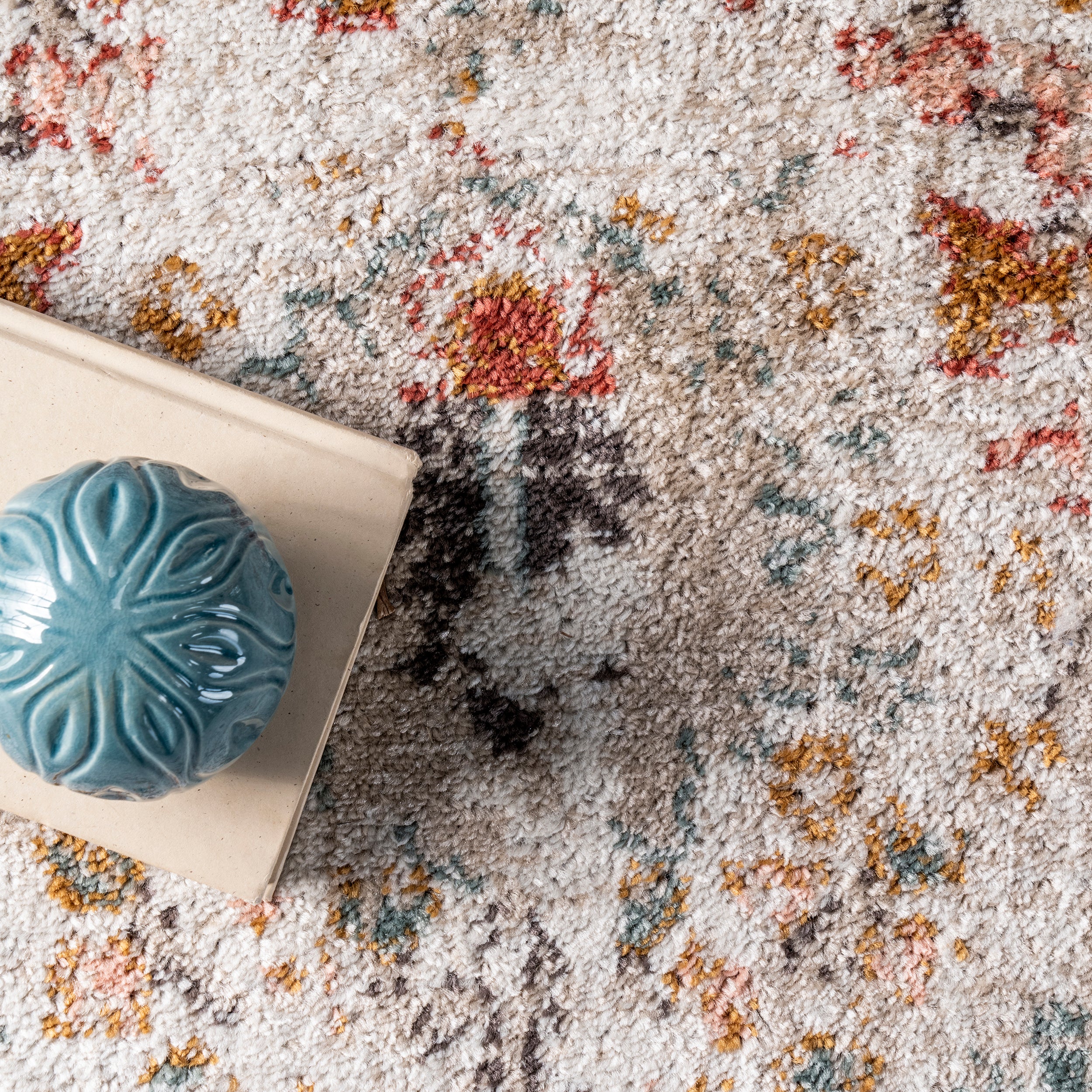 Lenore Vintage Floral Area Rug - Image 6