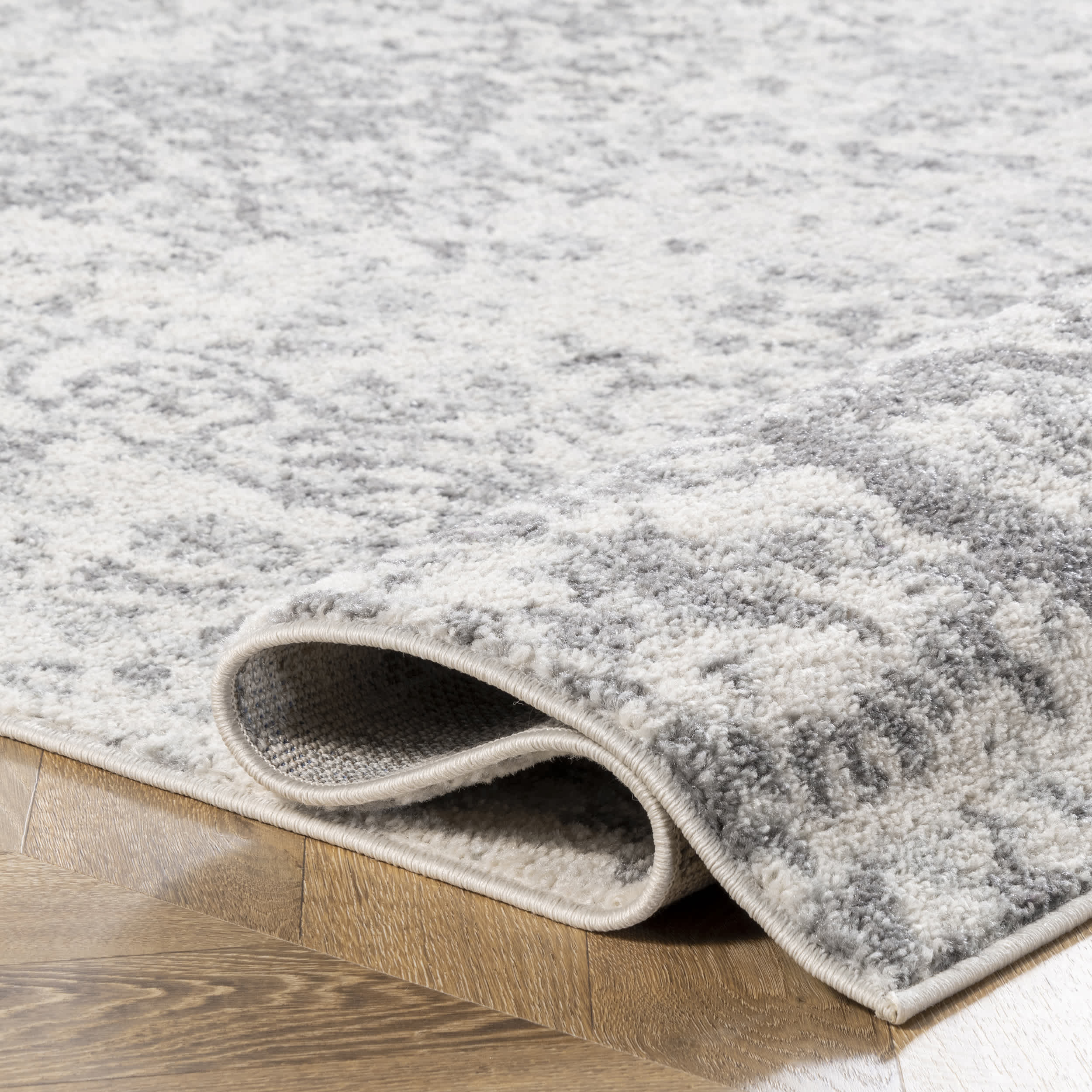Floral Damask Rosemary Area Rug - Image 4