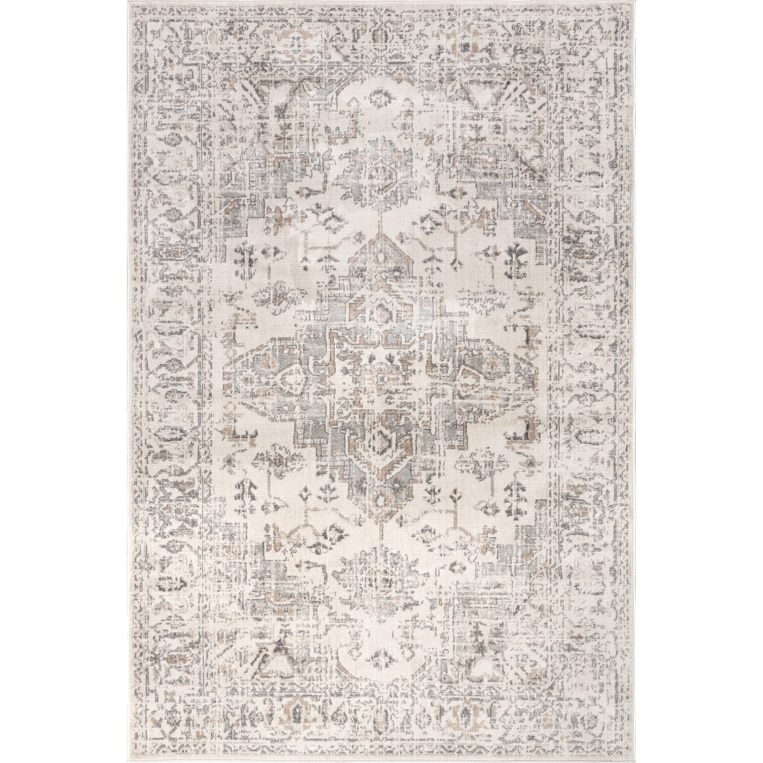 Lilibet Traditional Medallion Area Rug