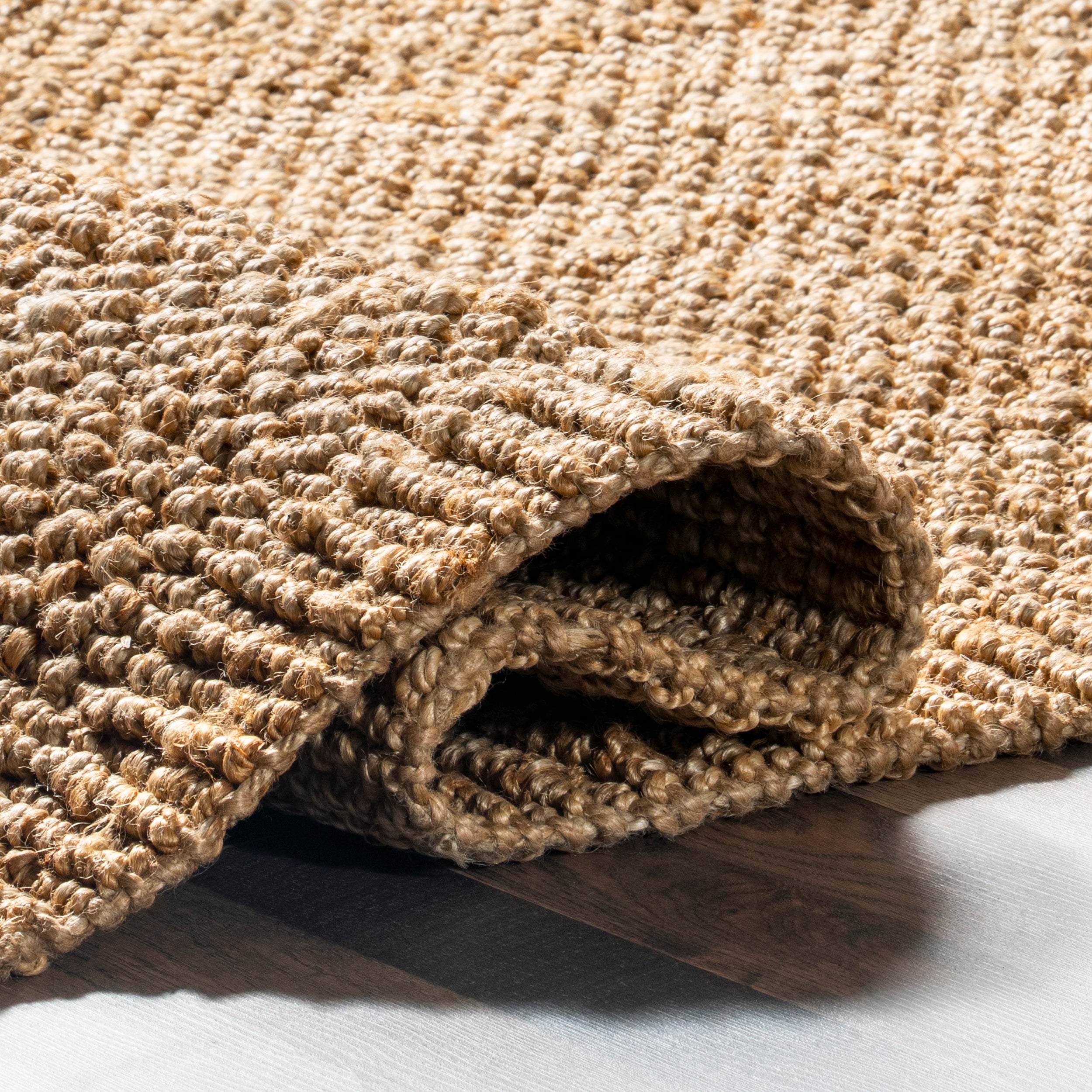 Hanne Casual Flatweave Jute Area Rug - Image 4