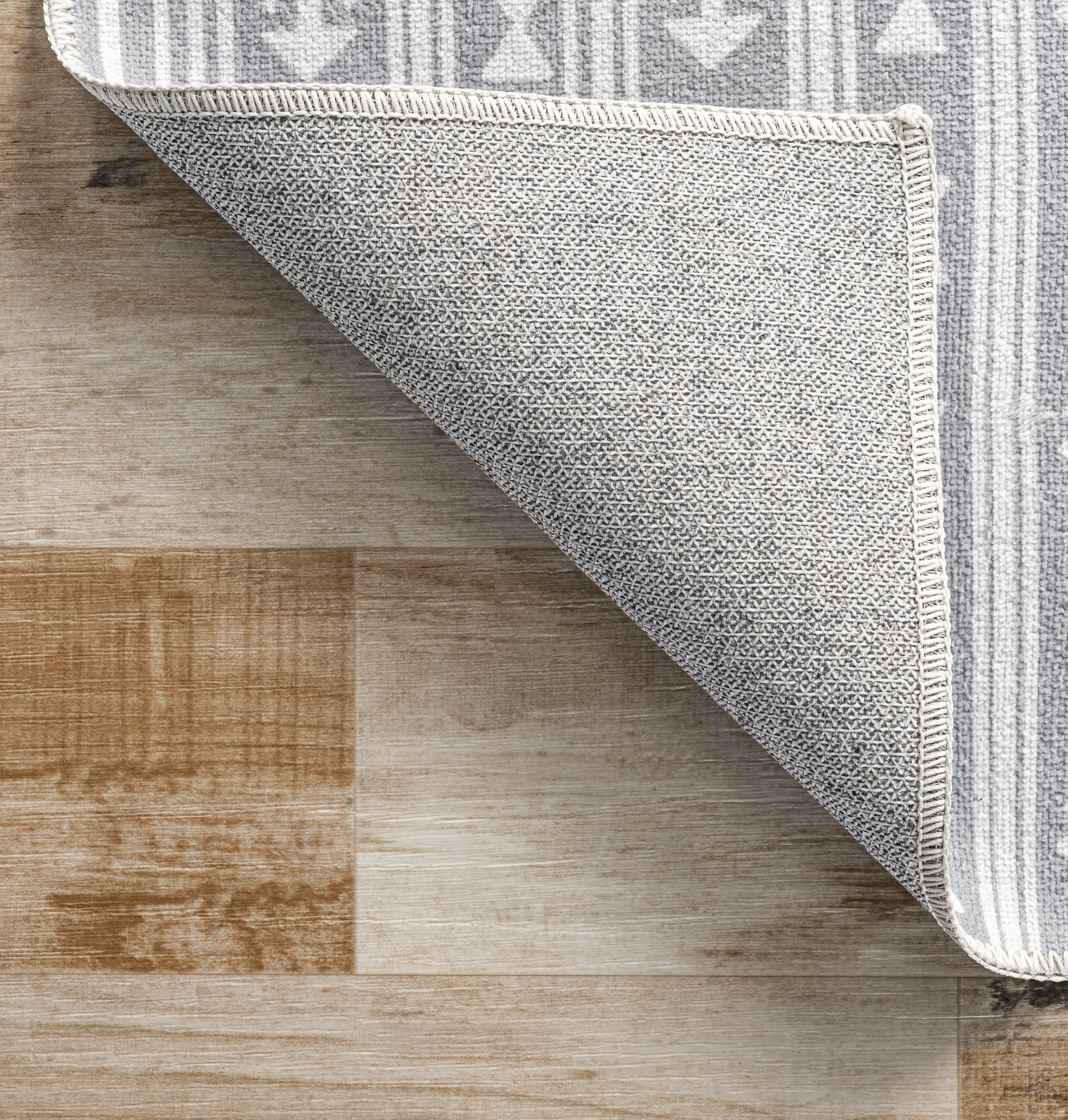Joelle Machine Washable Tribal Geometirc Border Area Rug - Image 17