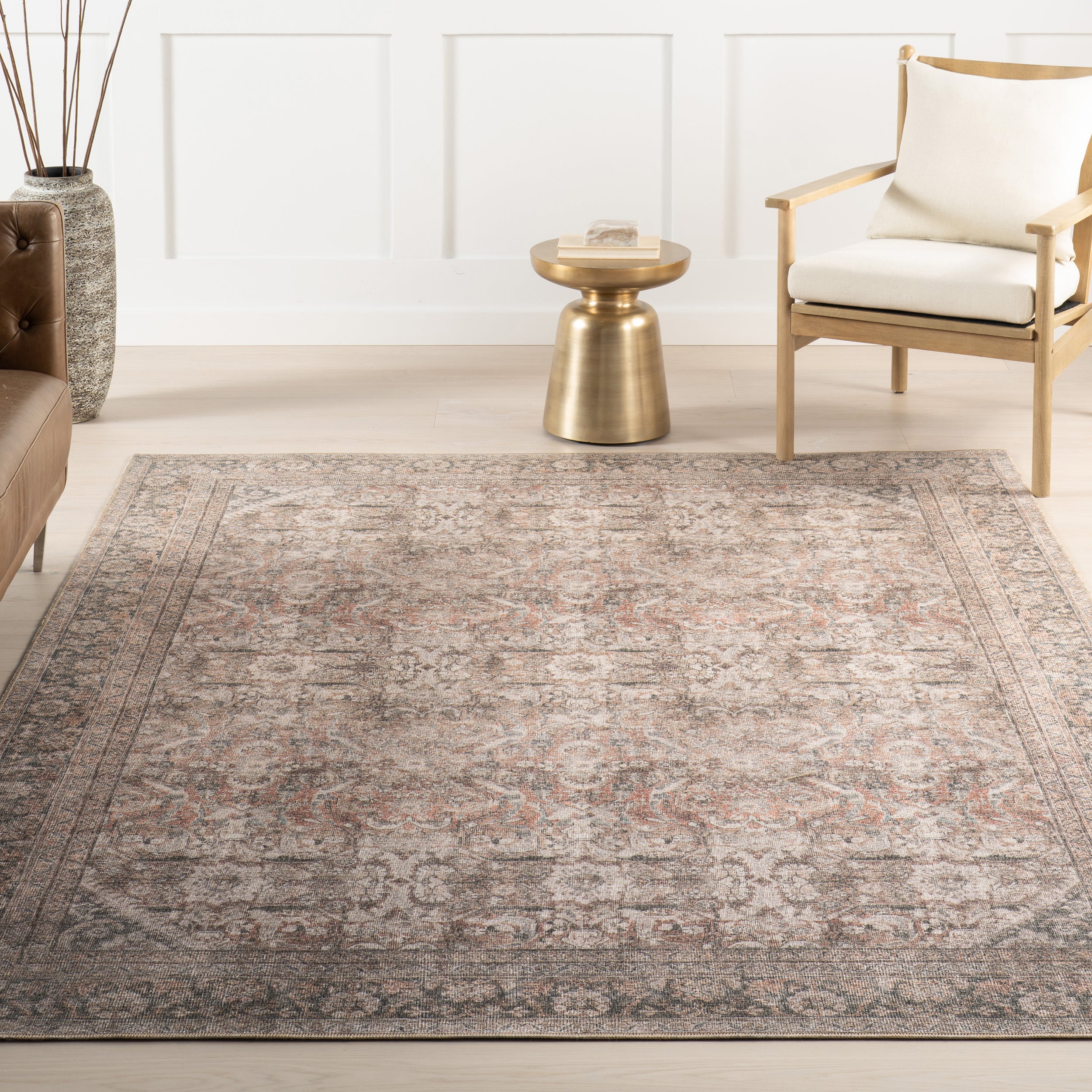 Hillstone Collection Deka Traditional Vintage Medallion Area Rug - Image 19