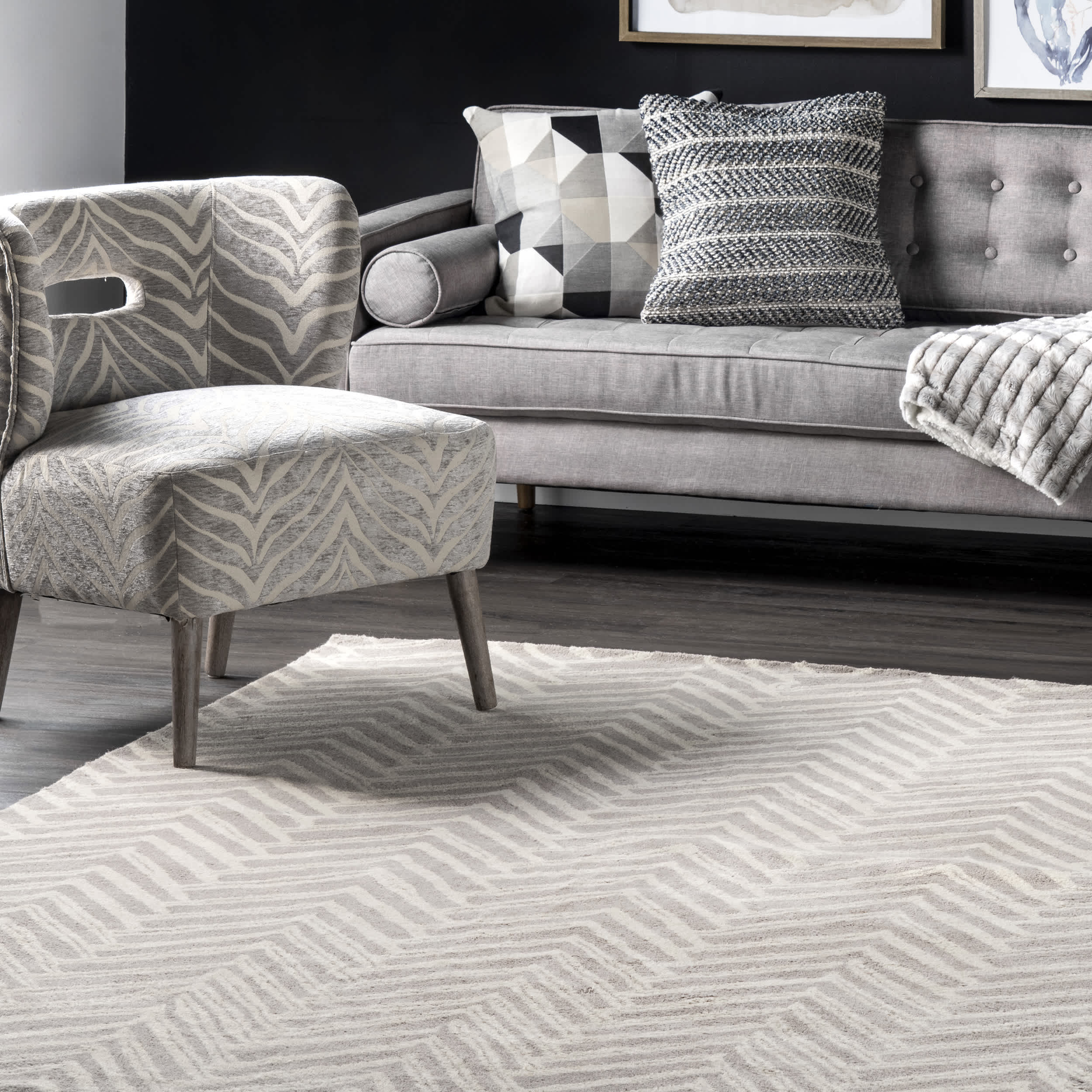 Hand Tufted Alex Area Rug - Image 9