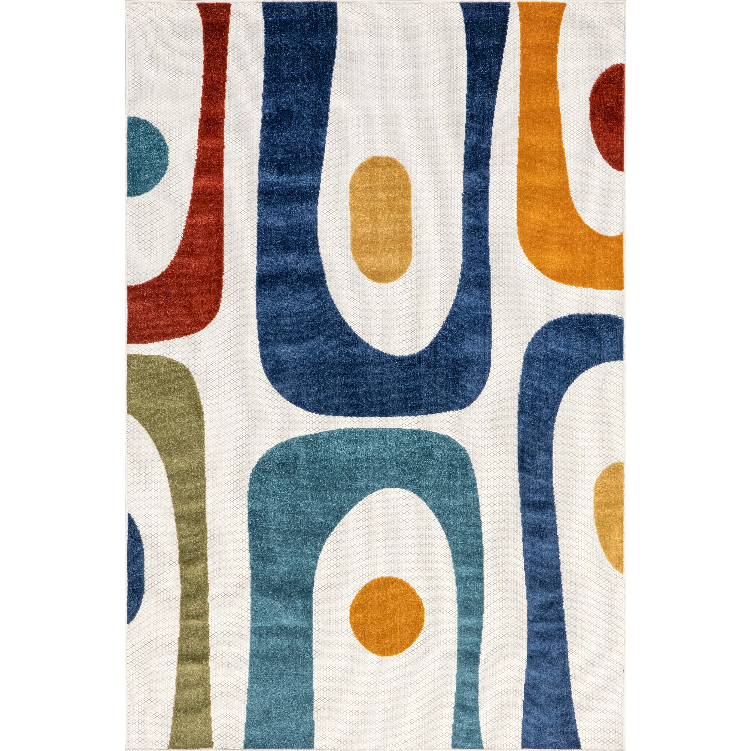 Yolande Abstract Indoor/Outdoor Area Rug