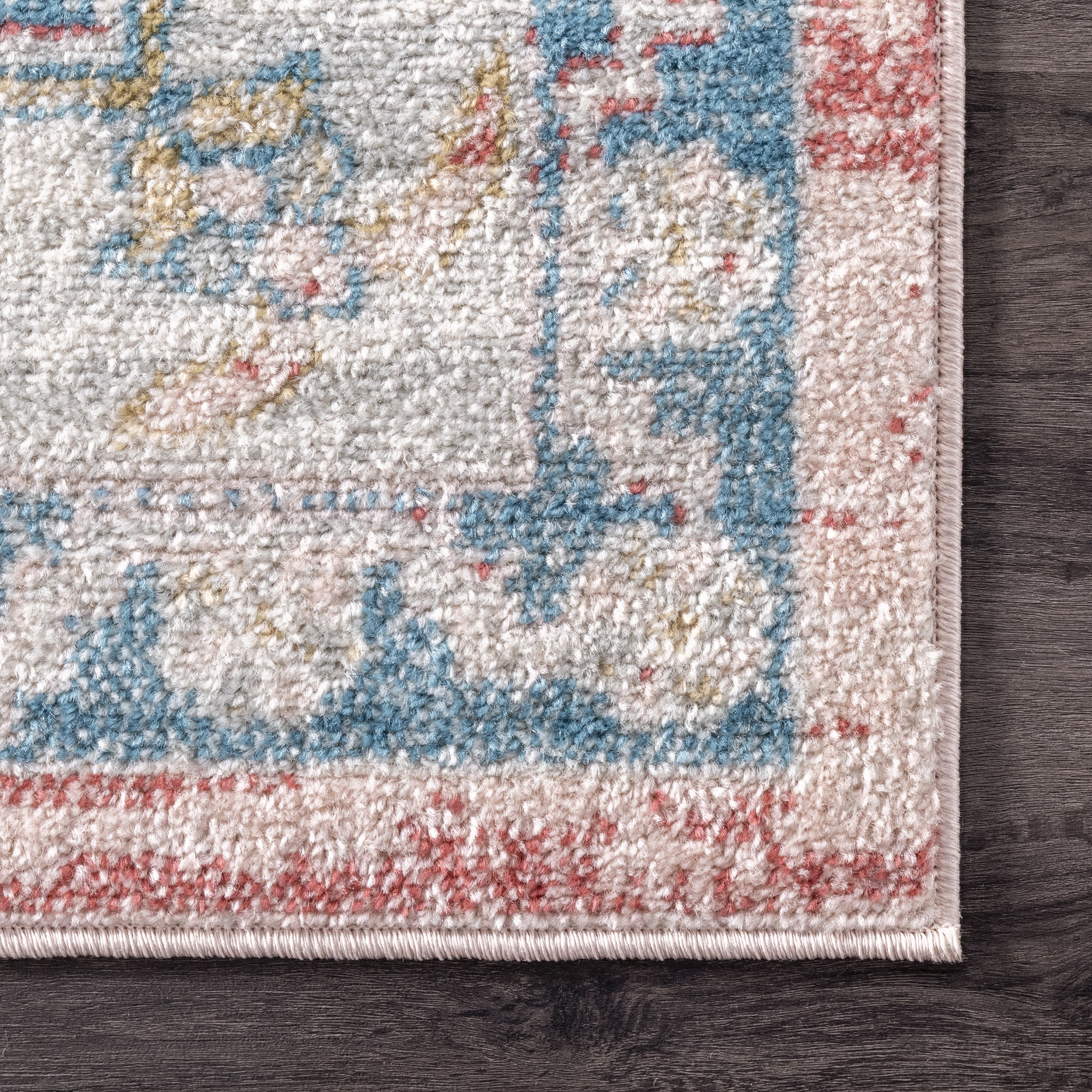 Louise Tribal Diamond Area Rug - Image 5
