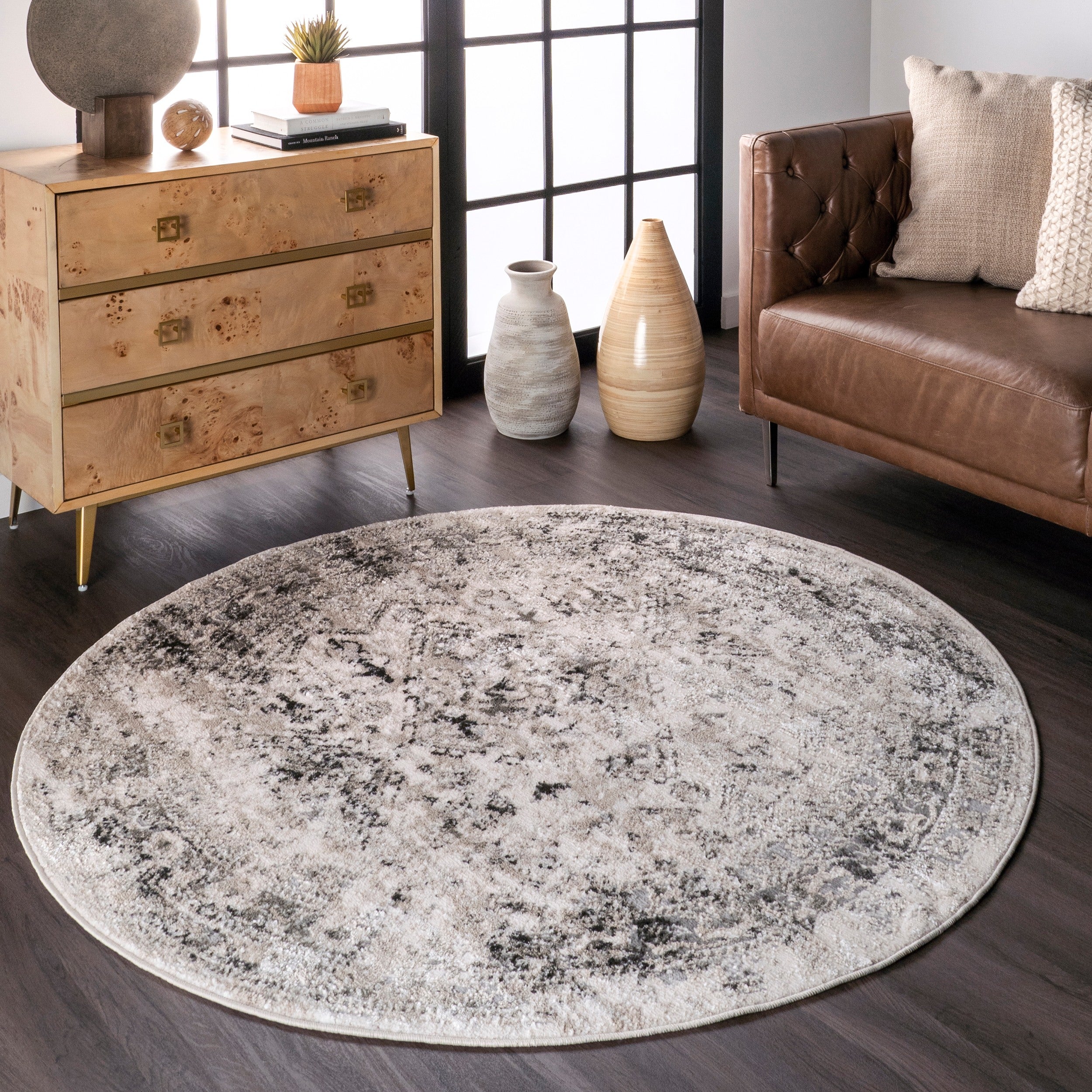 Madisson Vintage Faded Medallion Area Rug - Image 11