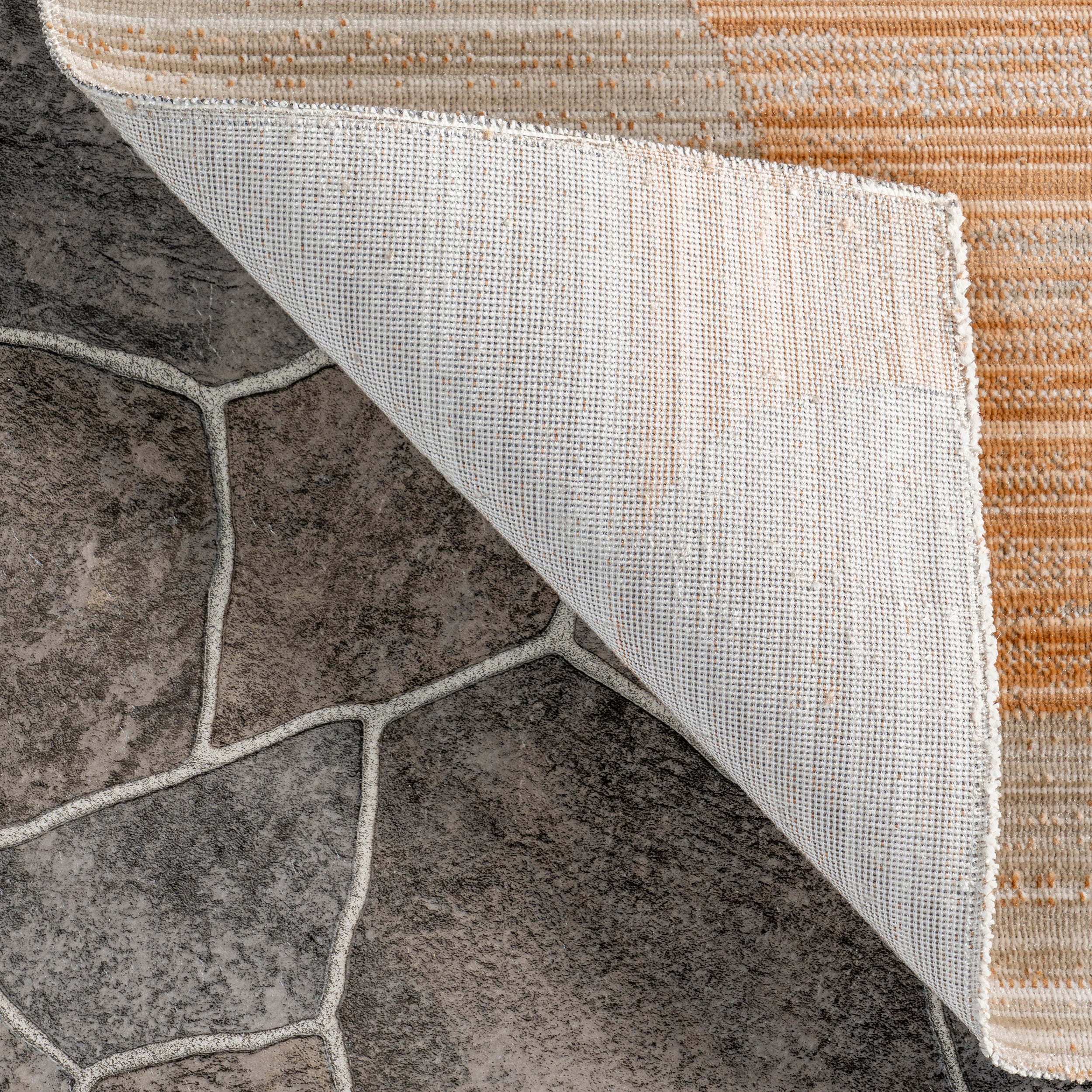 Aranea Abstract Machine Washable Indoor/Outdoor Area Rug - Image 7