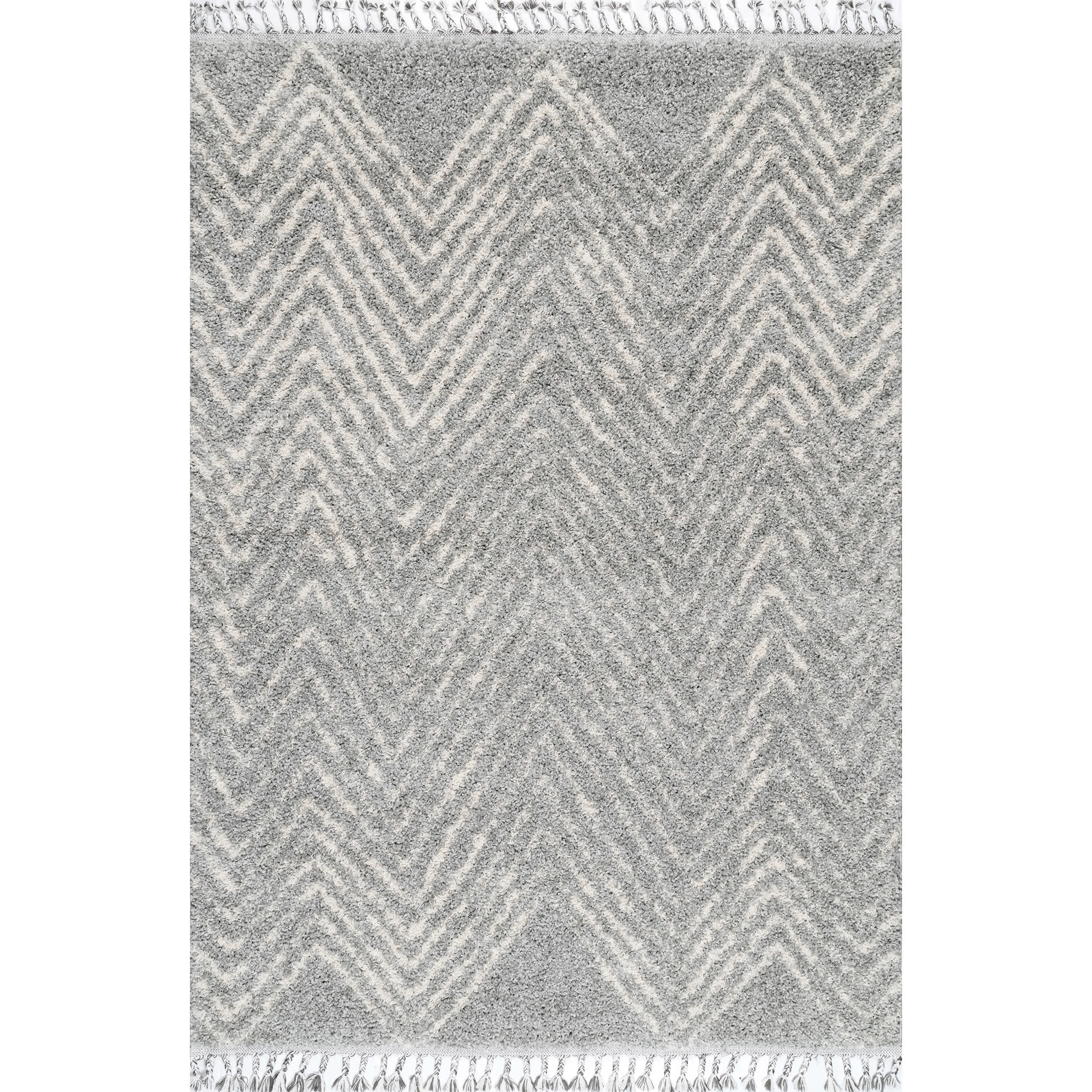 Amanda Moroccan Chevron Tassel Area Rug - Image 12