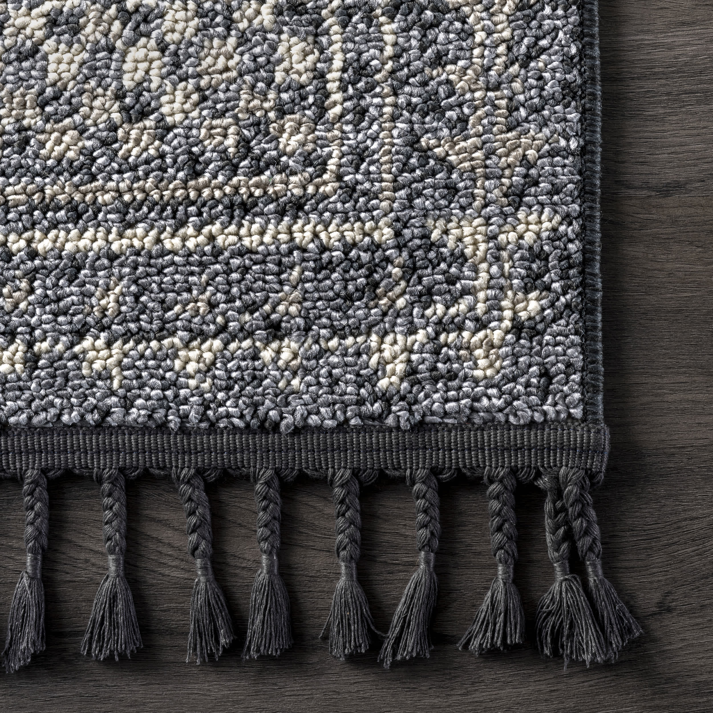 Claudia Diamond Tassel Area Rug - Image 17
