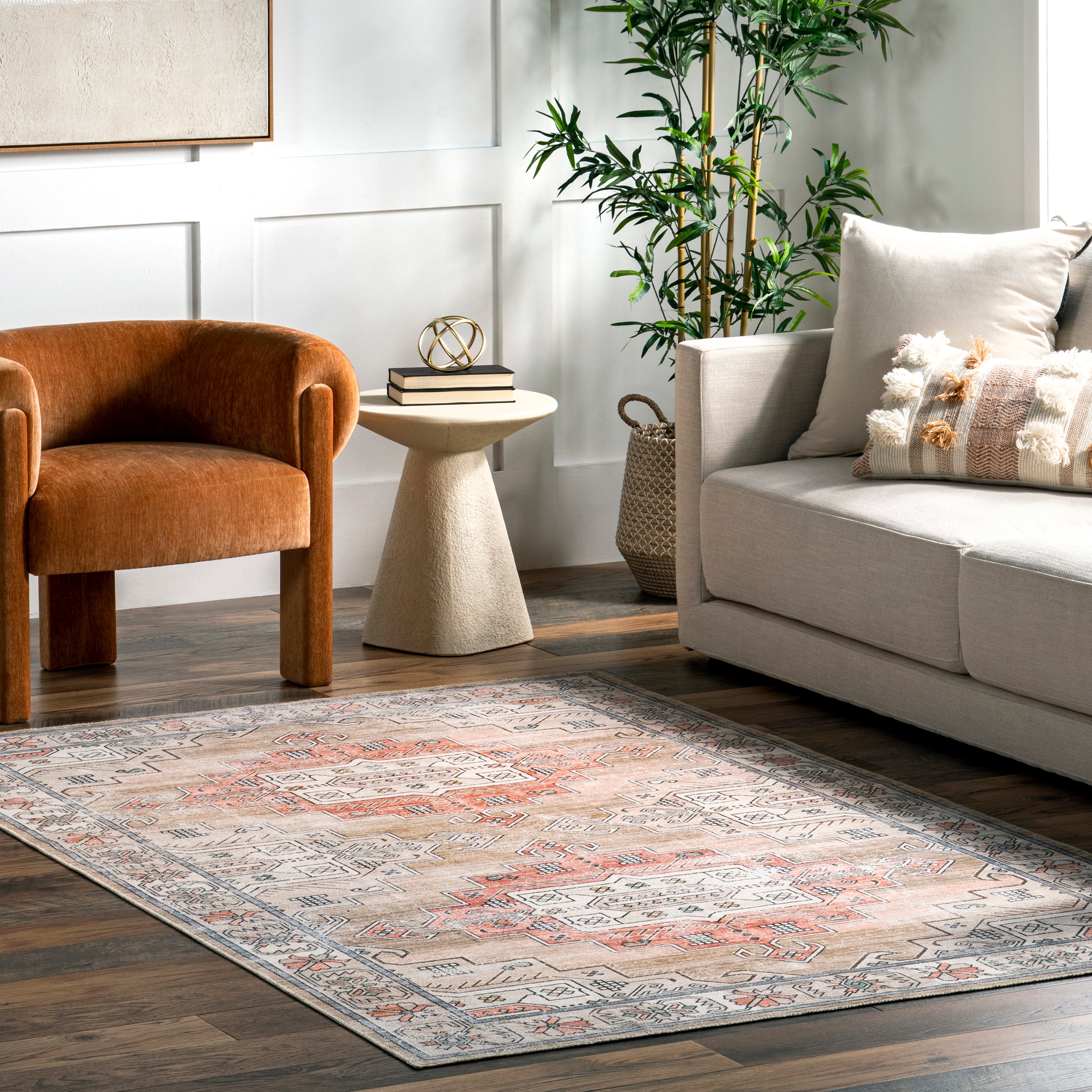 Emerson Persian Machine Washable Area rug - Image 11