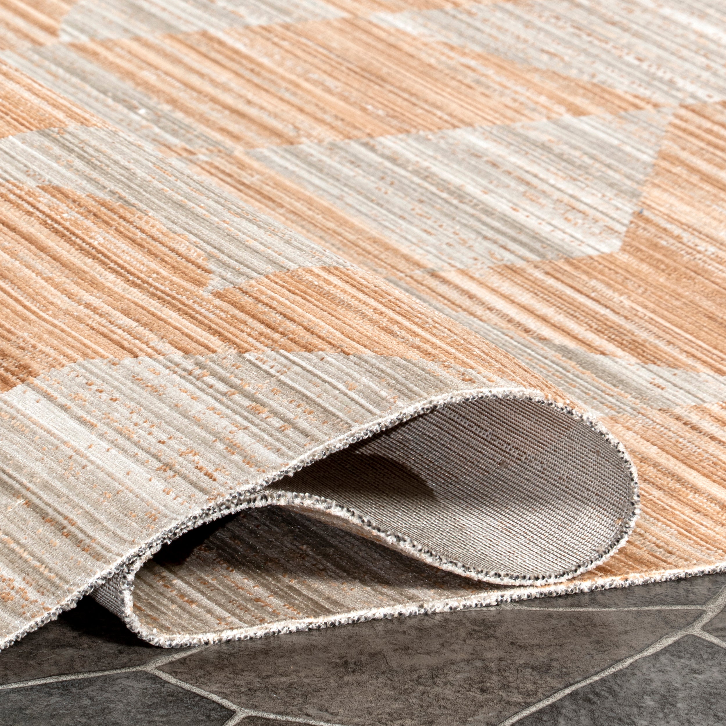 Aranea Abstract Machine Washable Indoor/Outdoor Area Rug - Image 4