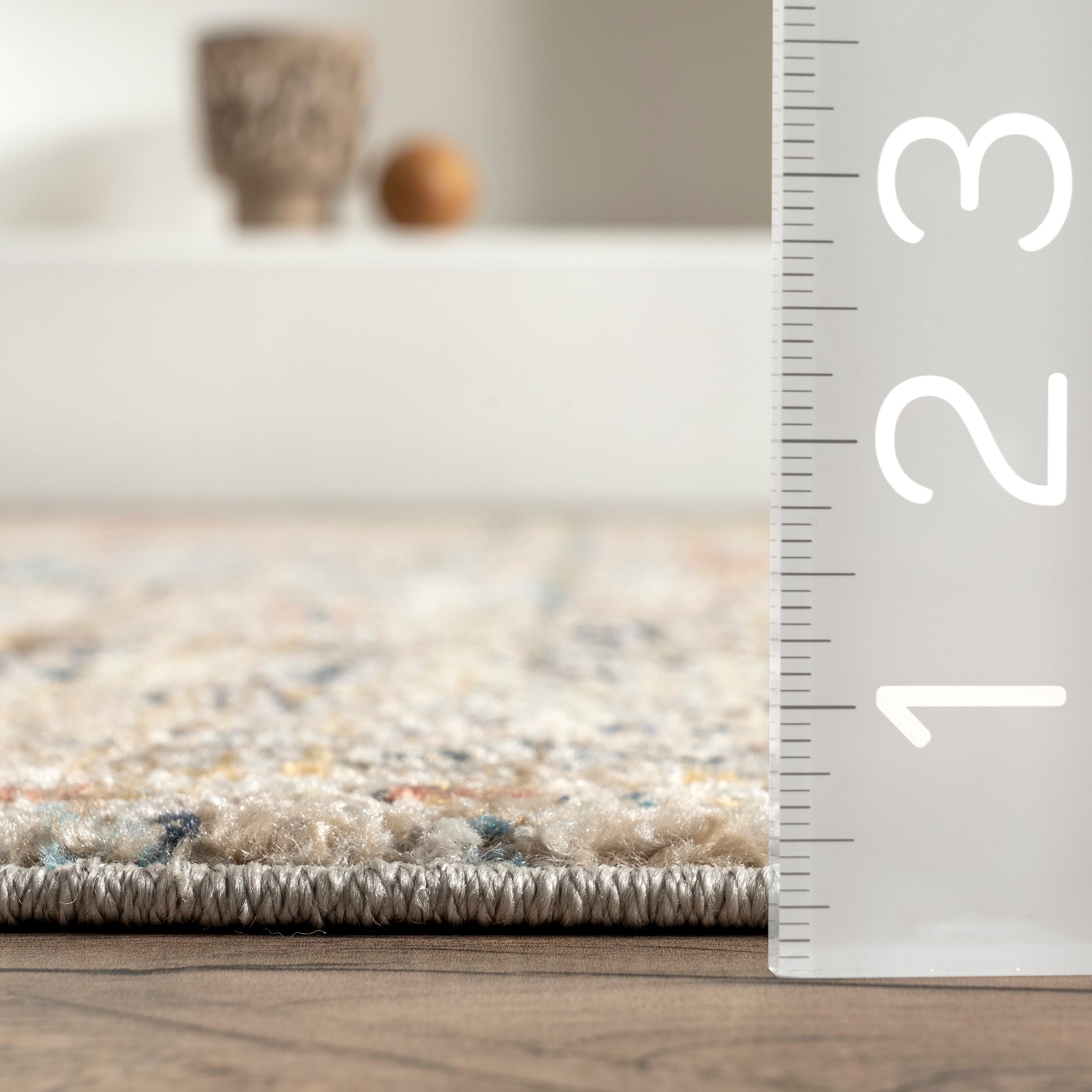 Marley Traditional Medallion Fringe Area Rug - Image 3