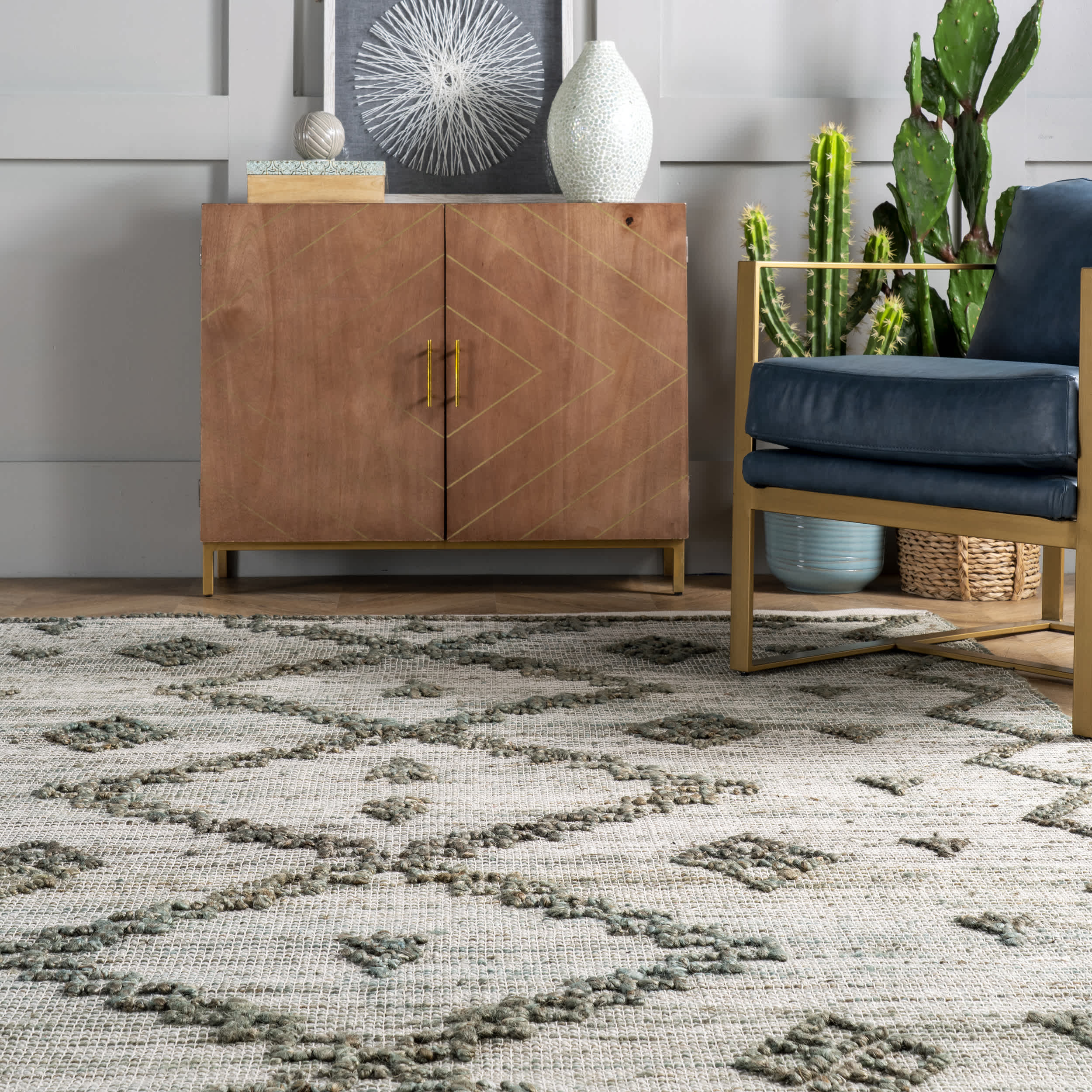 Handmade Moroccan Julianne Jute Area Rug - Image 19