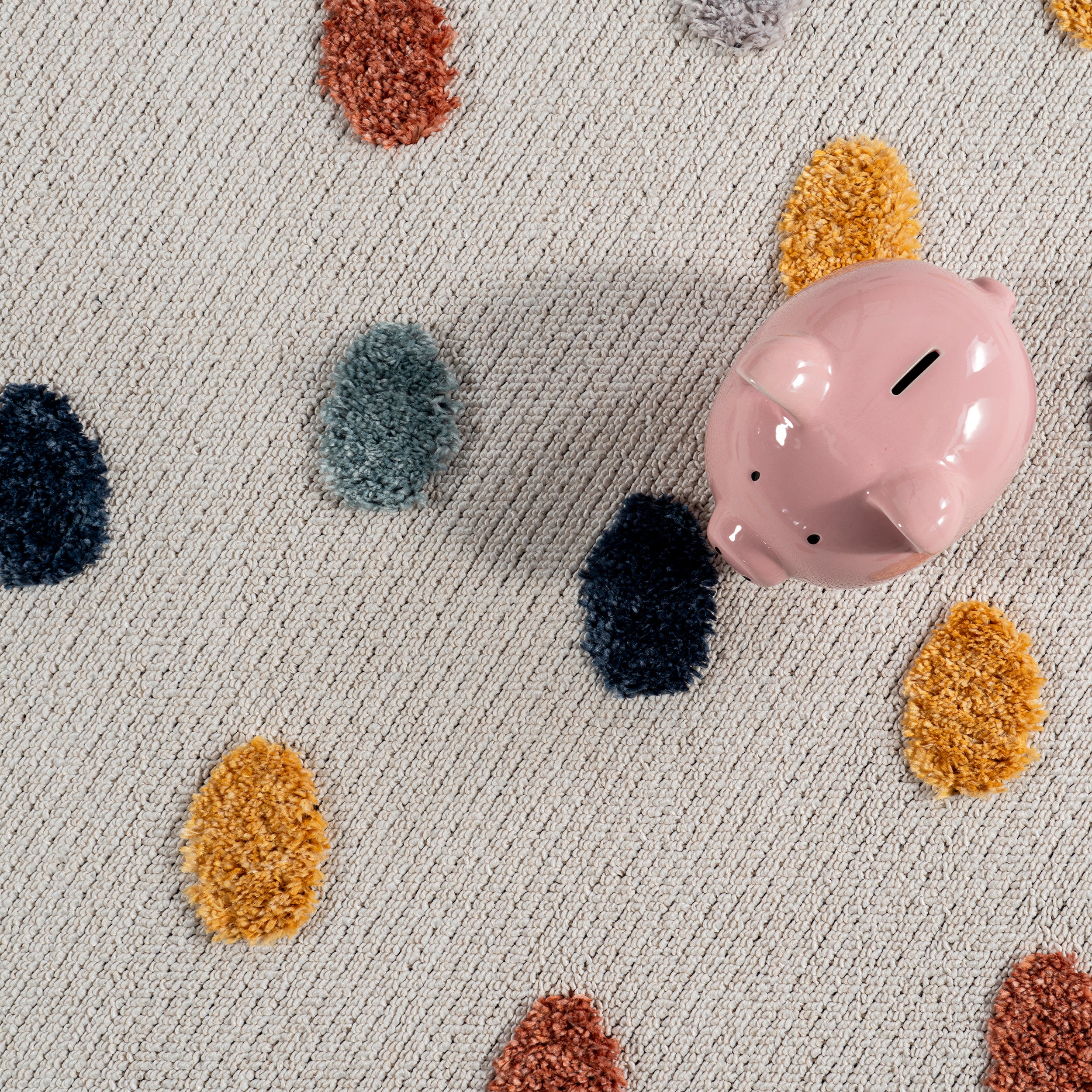 Marleigh Raindrop High-Low Kids Tasseled Area Rug - Image 6