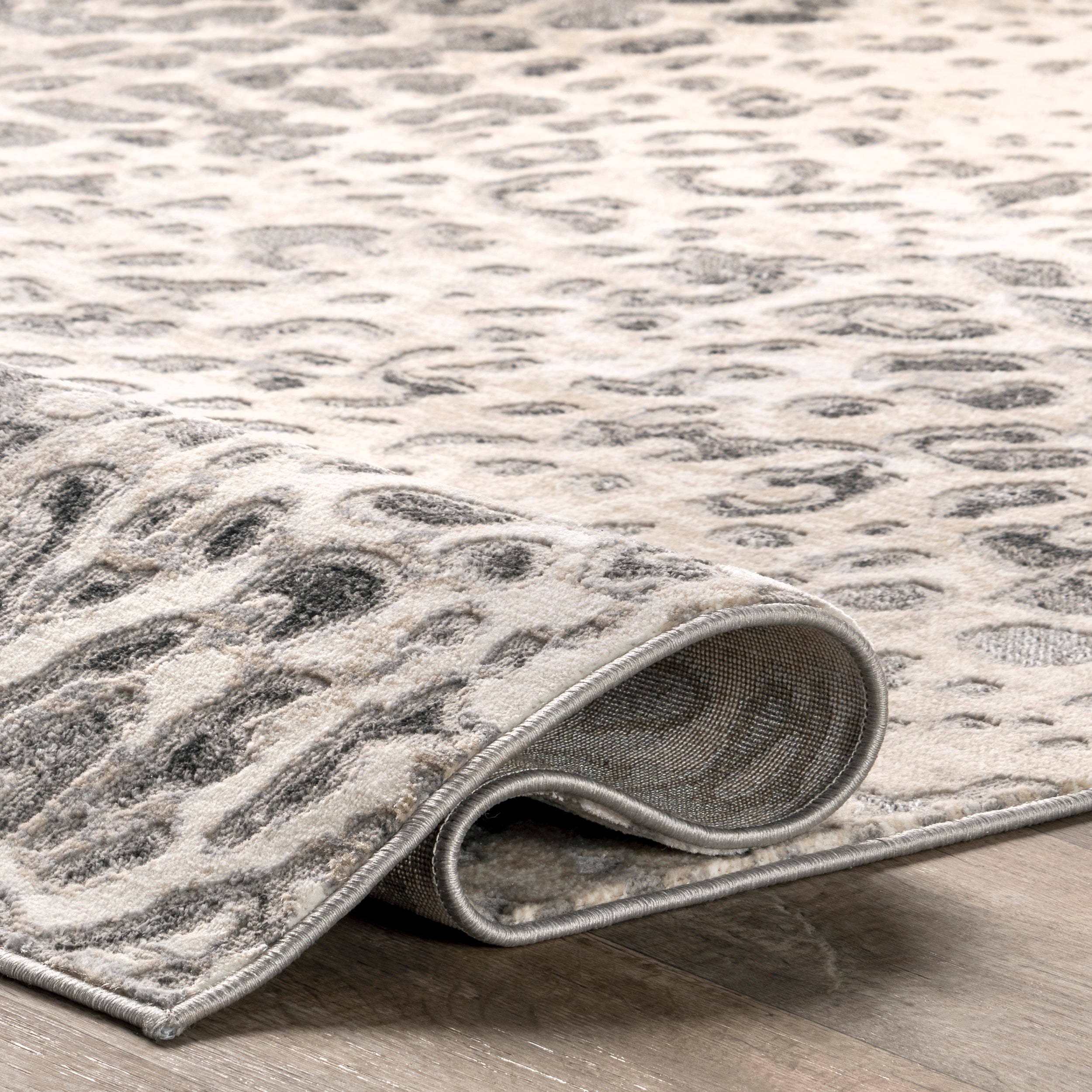 Taisha Cheetah Print Area Rug - Image 4