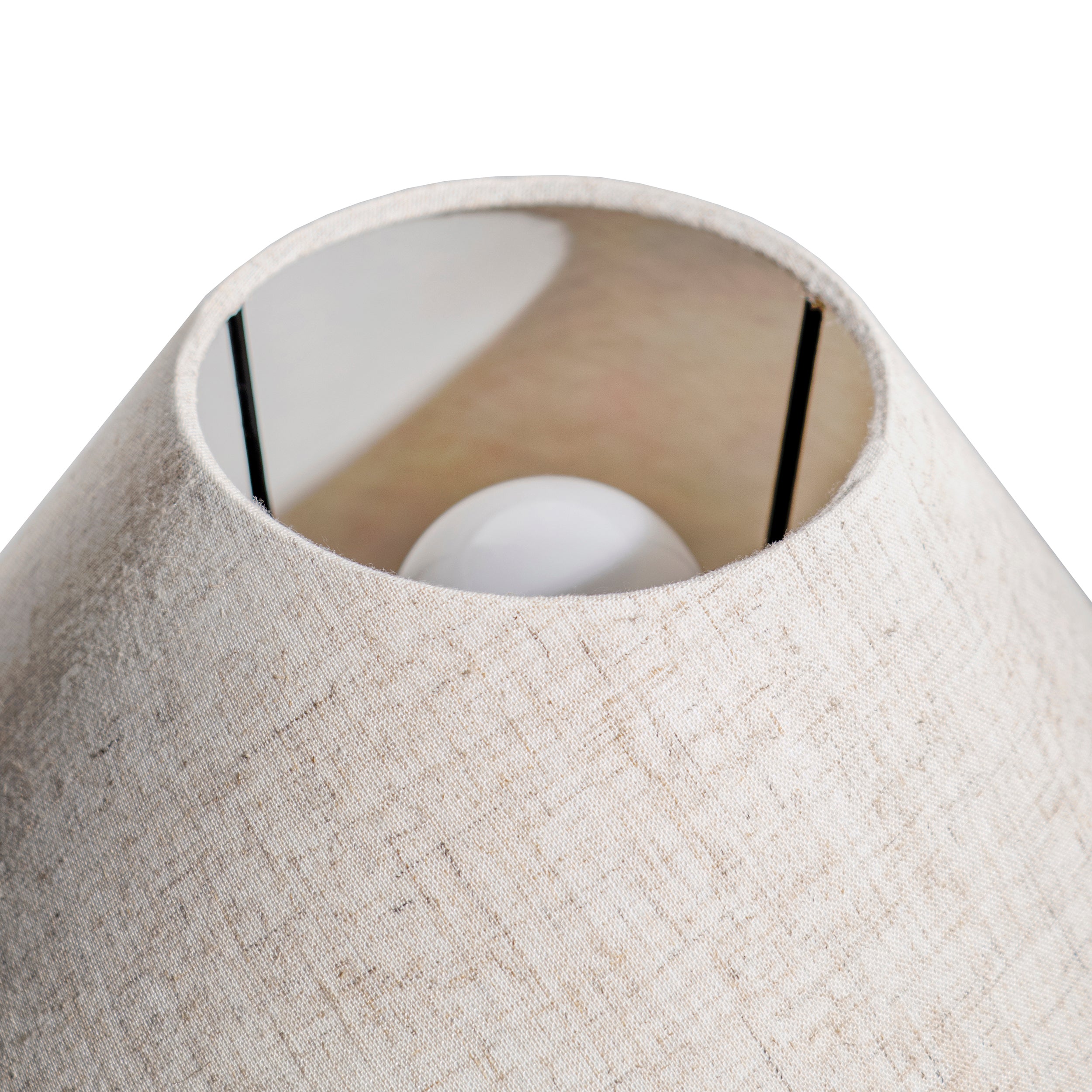 38-inch Marble/Iron Torchiere Table Lamp - Image 7