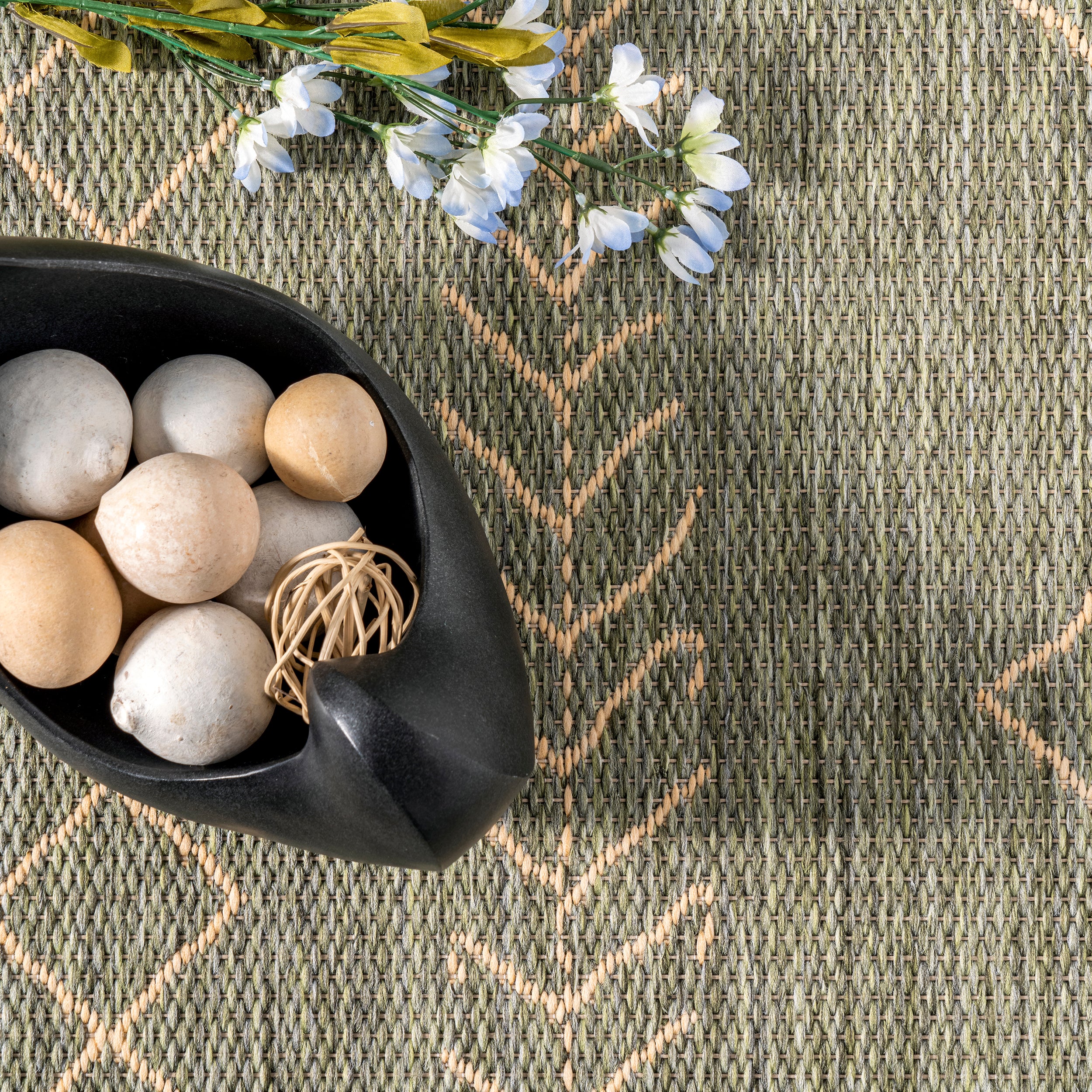 Serna Moroccan Indoor/Outdoor Area Rug - Image 28