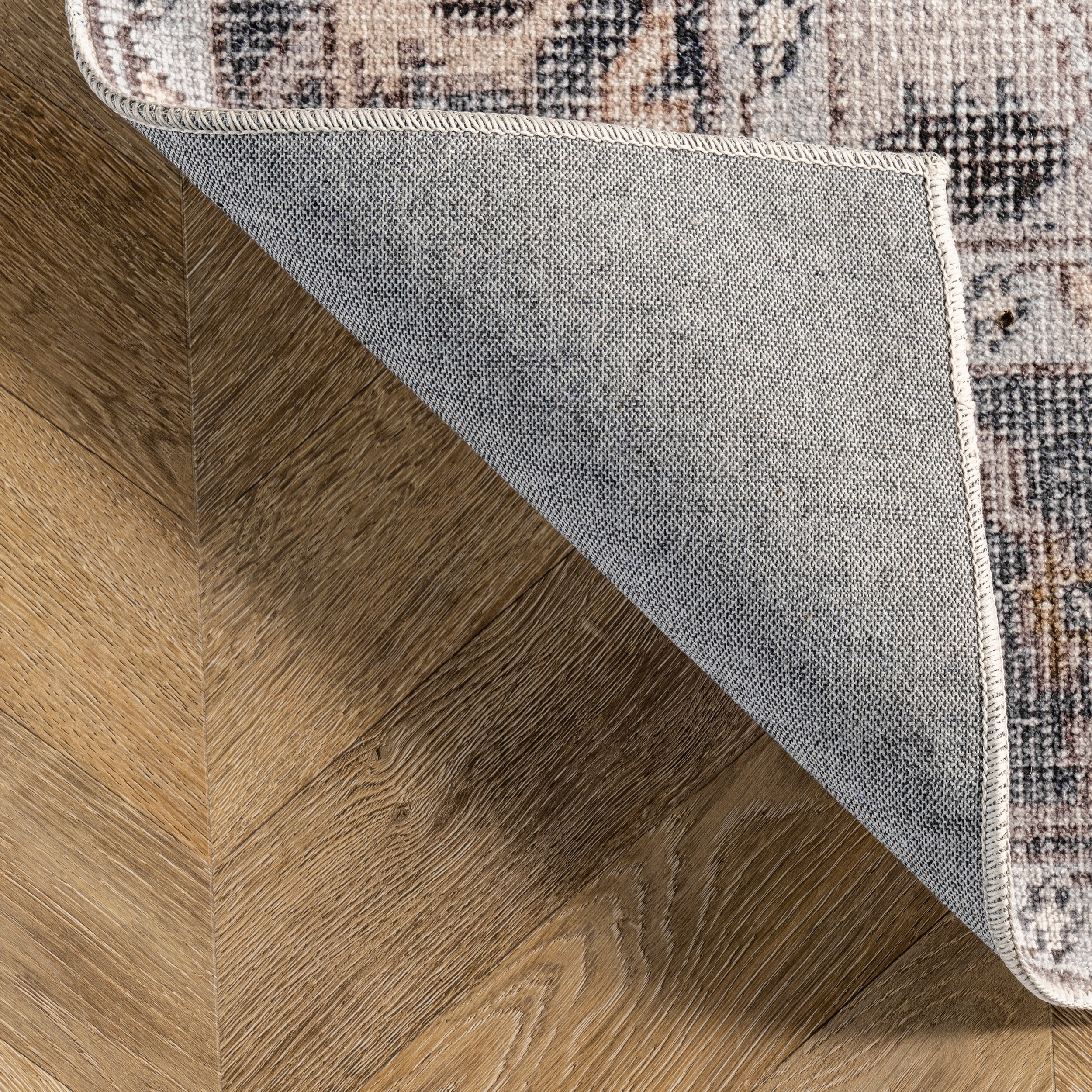 Mali Machine Washable Traditional Medallion Area Rug - Image 7