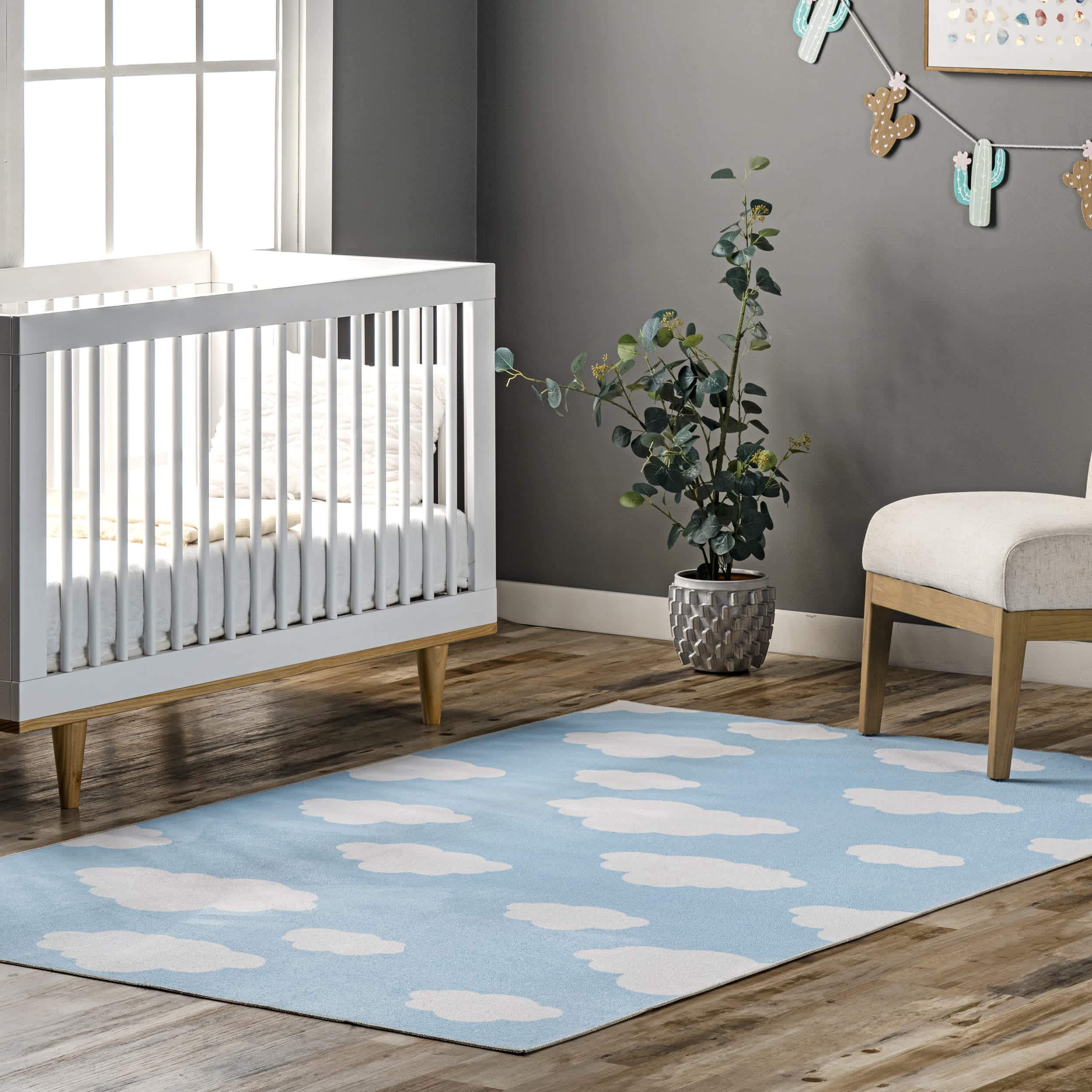 Landon Clouds Kids Washable Area Rug - Image 2
