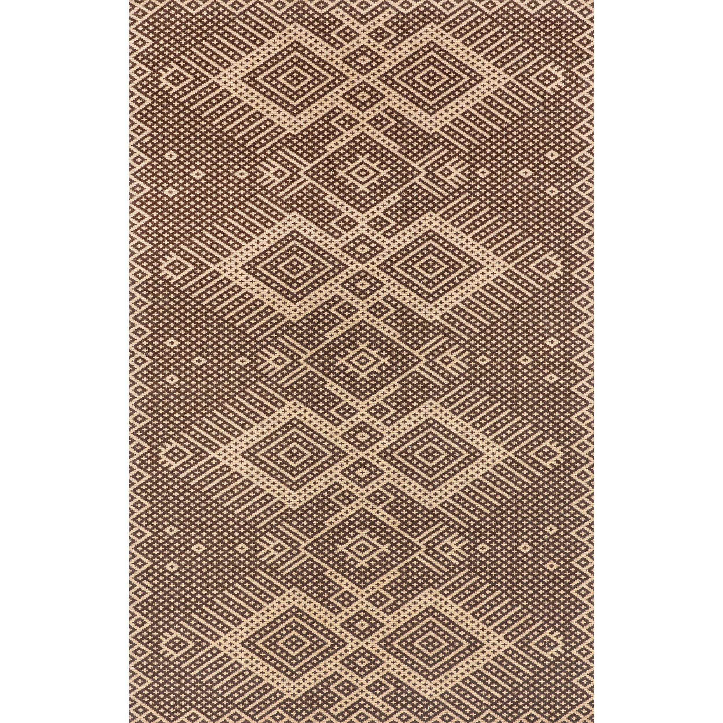 Leith Geometric Cotton-Blend Area Rug