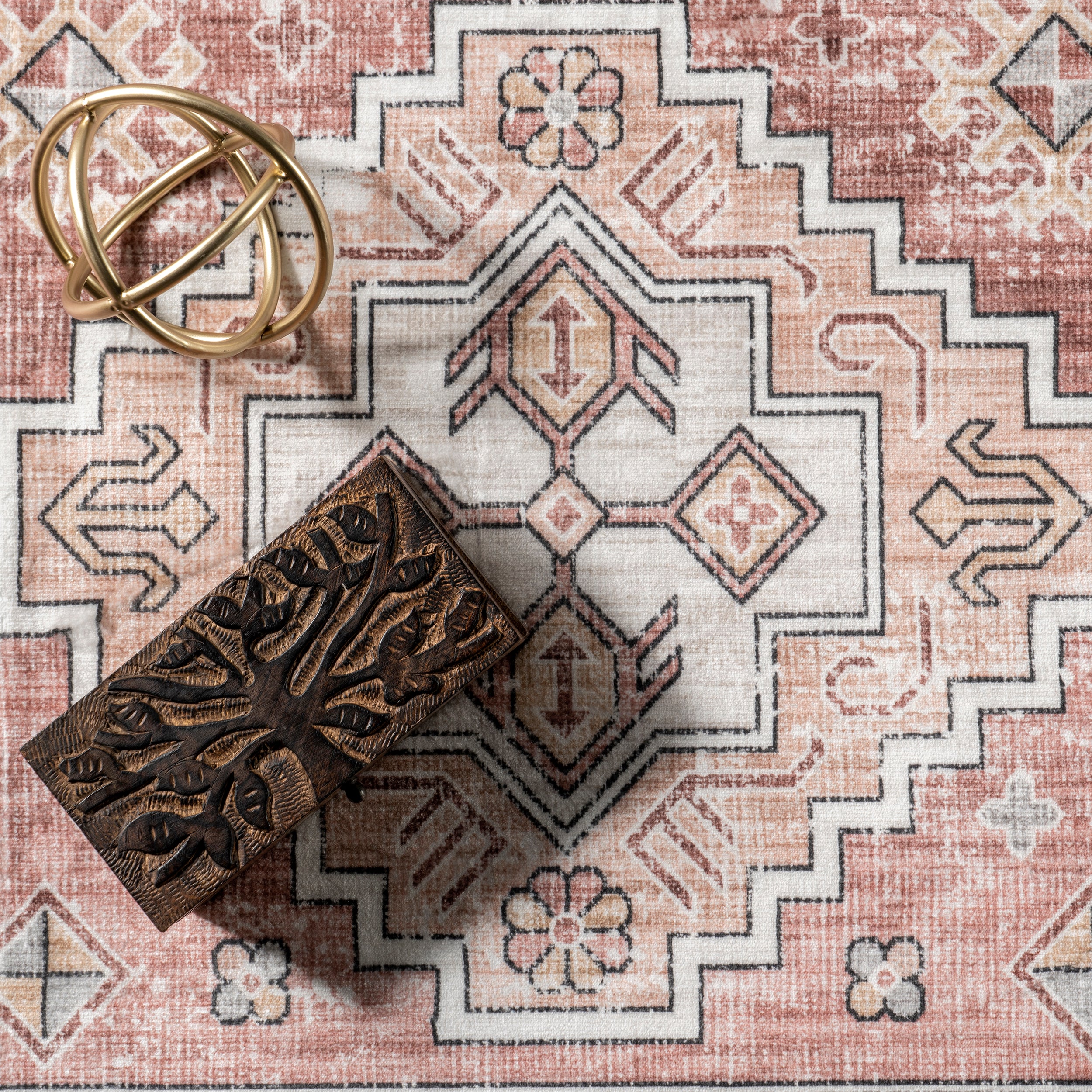 Tindra Faded Multi Medallion Machine Washable - Image 6
