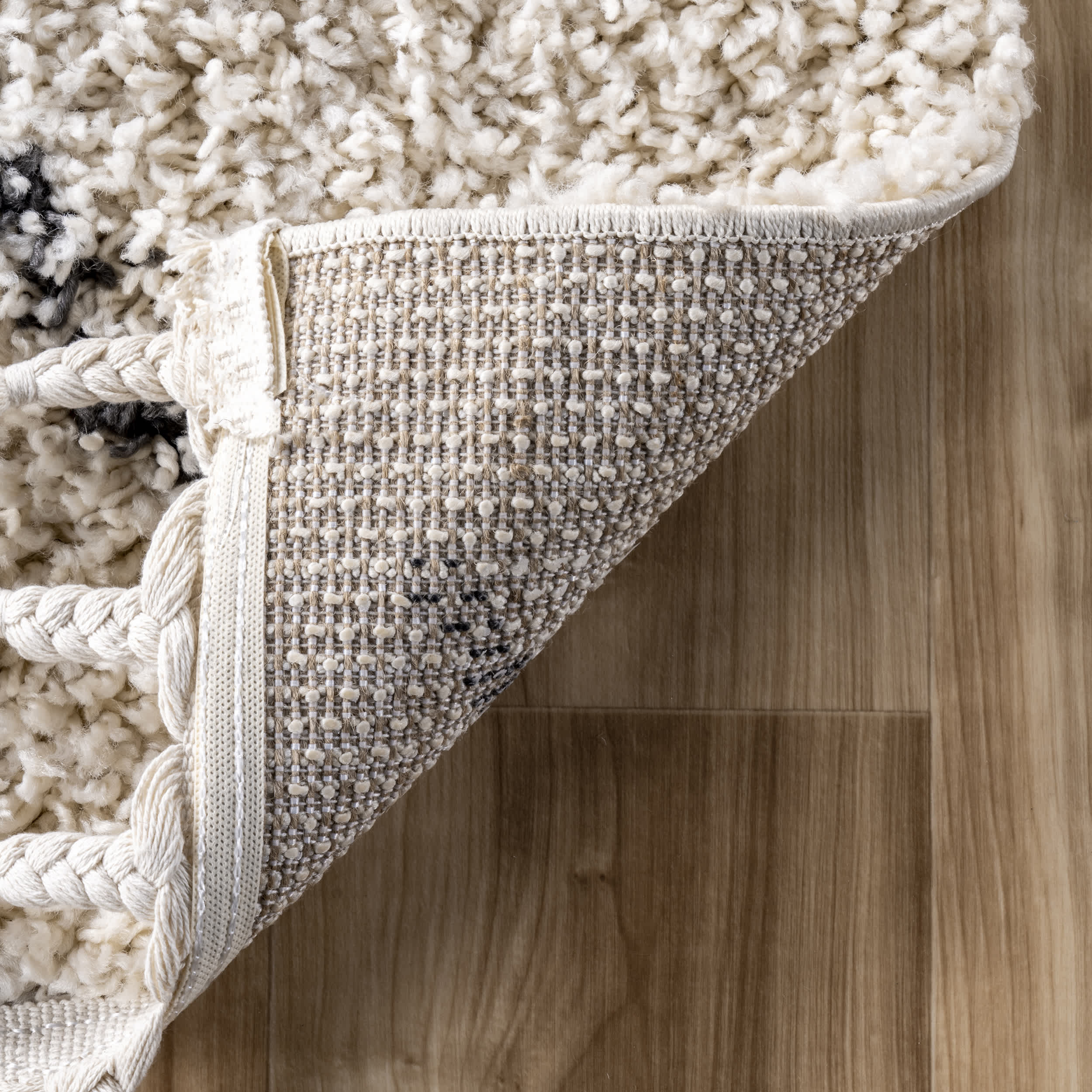 Jessie Moroccan Lattice Tassel Area Rug - Image 7