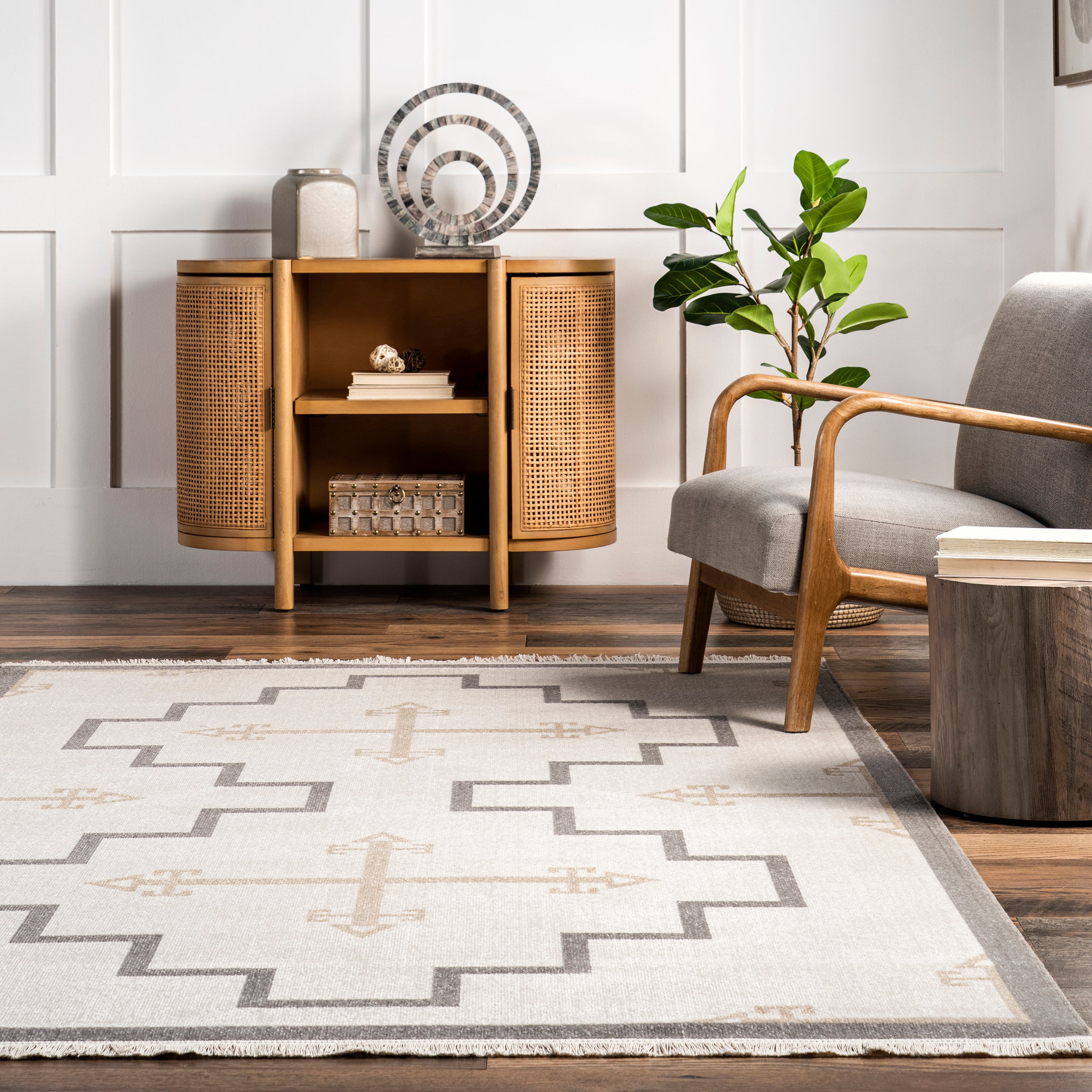 Isa Southwestern Indoor/Outdoor Fringe Area Rug - Image 8