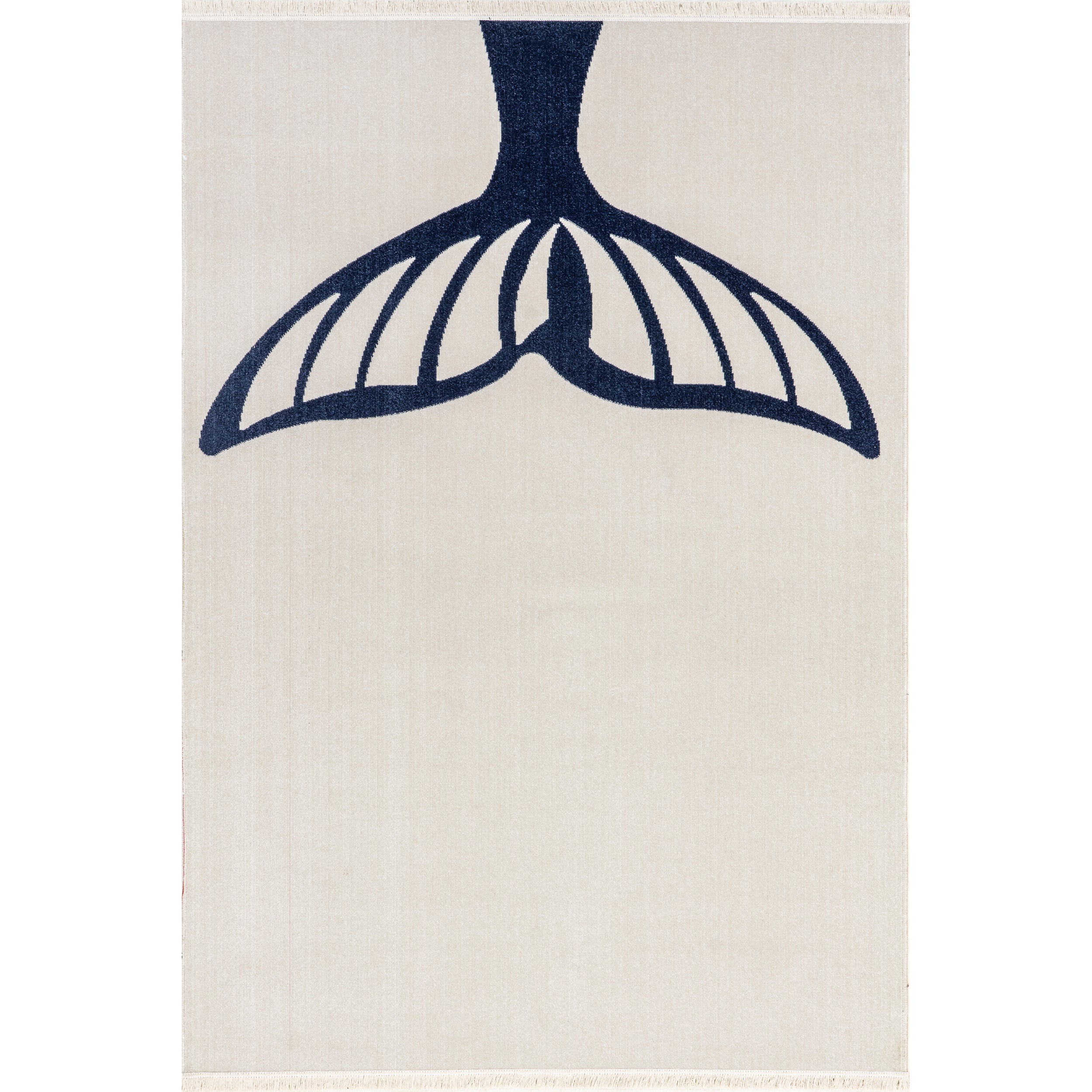 Ciara Nautical Tail Indoor/Outdoor Fringe Area Rug