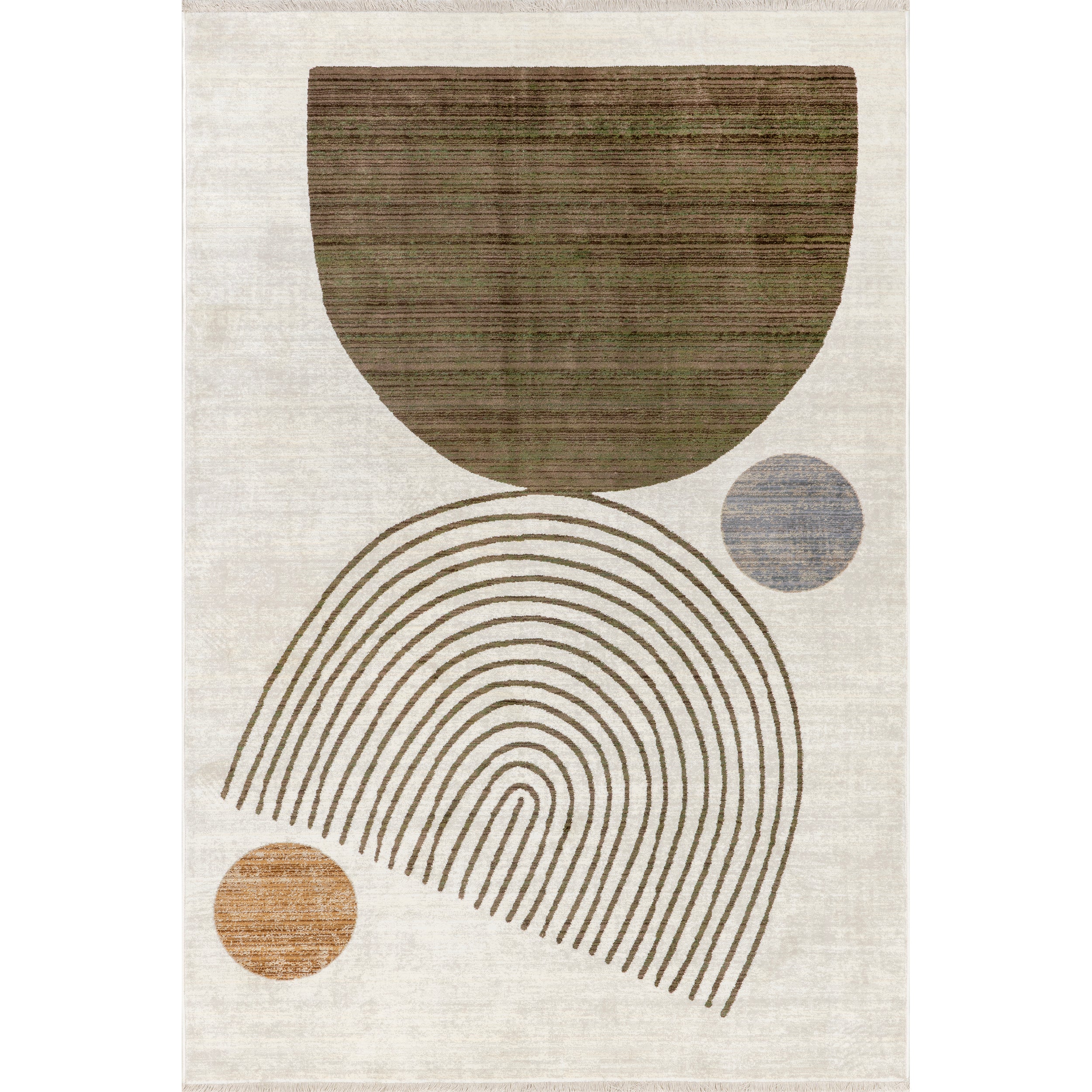 Bevin Abstract Sky Fringe Area Rug - Image 19