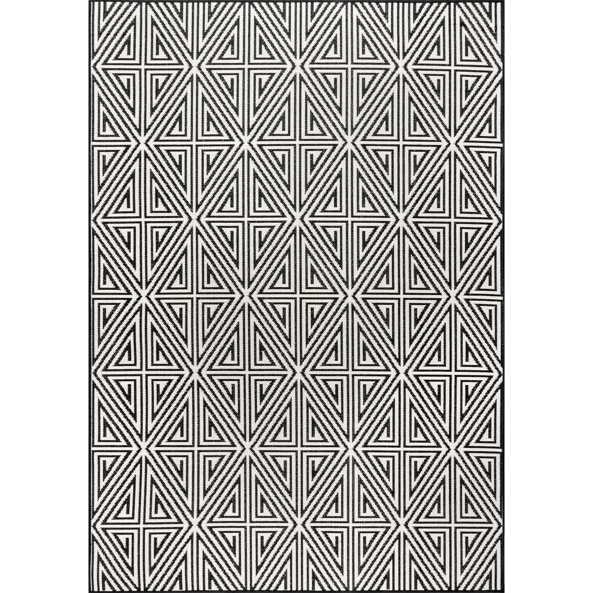 Kelsey Modern Abstract Indoor/Outdoor Area Rug