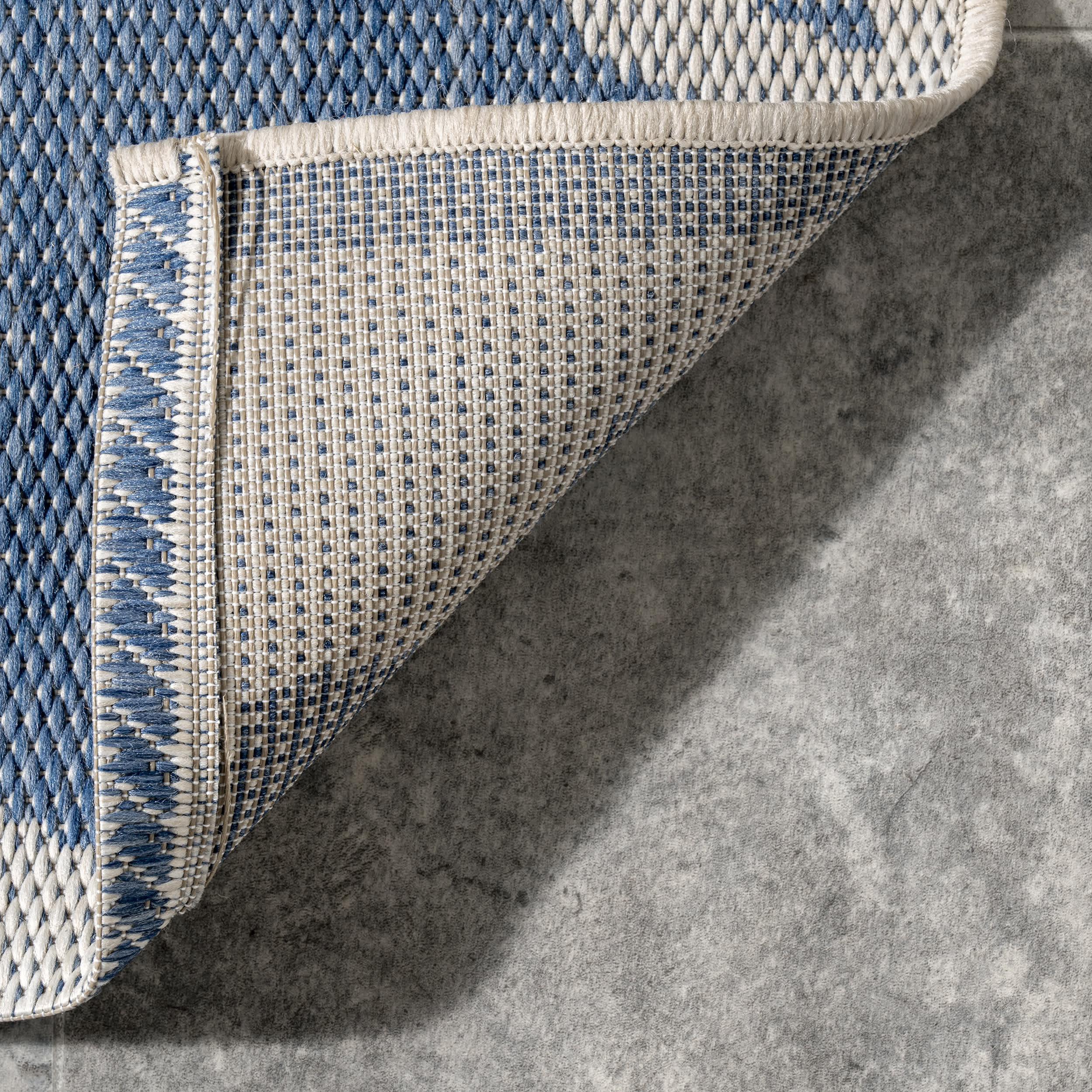 Machine Made Gina Outdoor Moroccan Trellis Area Rug - Image 18